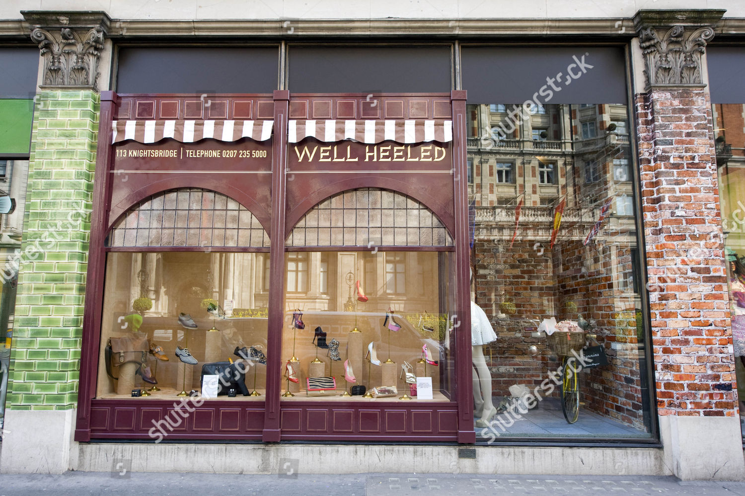 Harvey Nichols Diamond Jubilee Window Displays Editorial Stock Photo