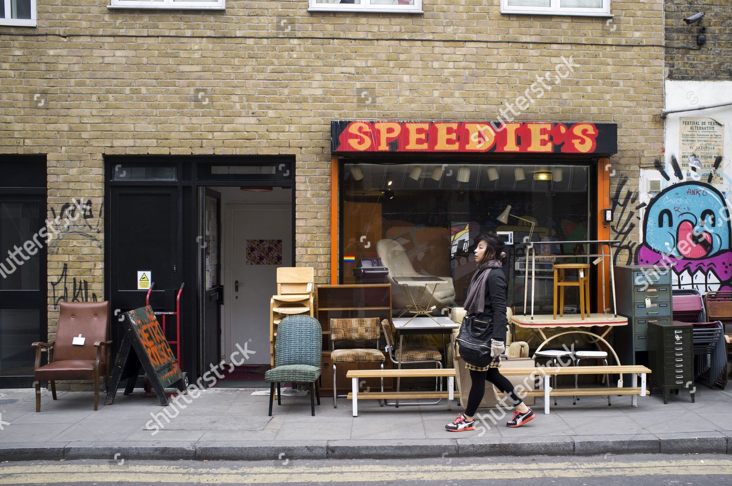 Speedies Second Hand Furniture Store Editorial Stock Photo Stock