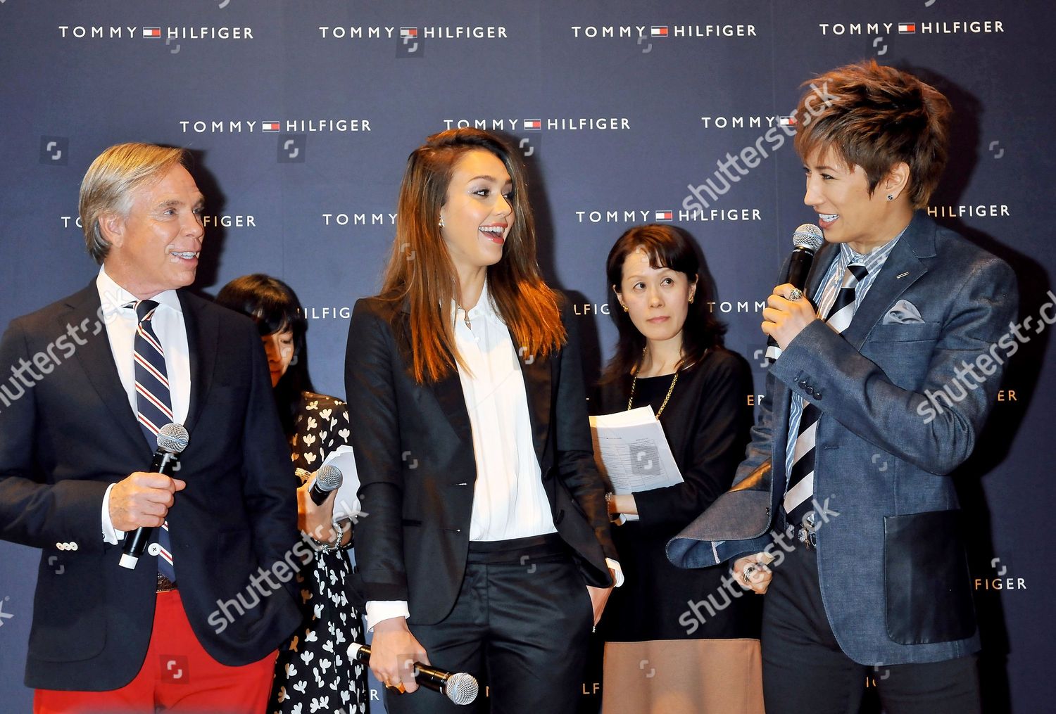 Tommy Hilfiger Jessica Alba Gackt Editorial Stock Photo Stock Image Shutterstock