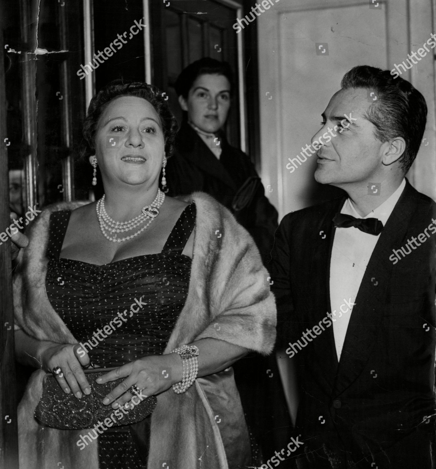 Italian Actor Rossano Brazzi Wife Arriving Comedy Editorial Stock Photo Stock Image Shutterstock