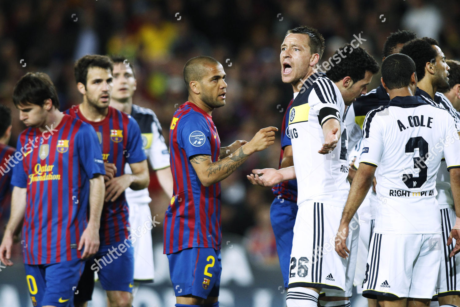 Players Argue After John Terry Kneed Alexis Editorial Stock Photo Stock Image Shutterstock