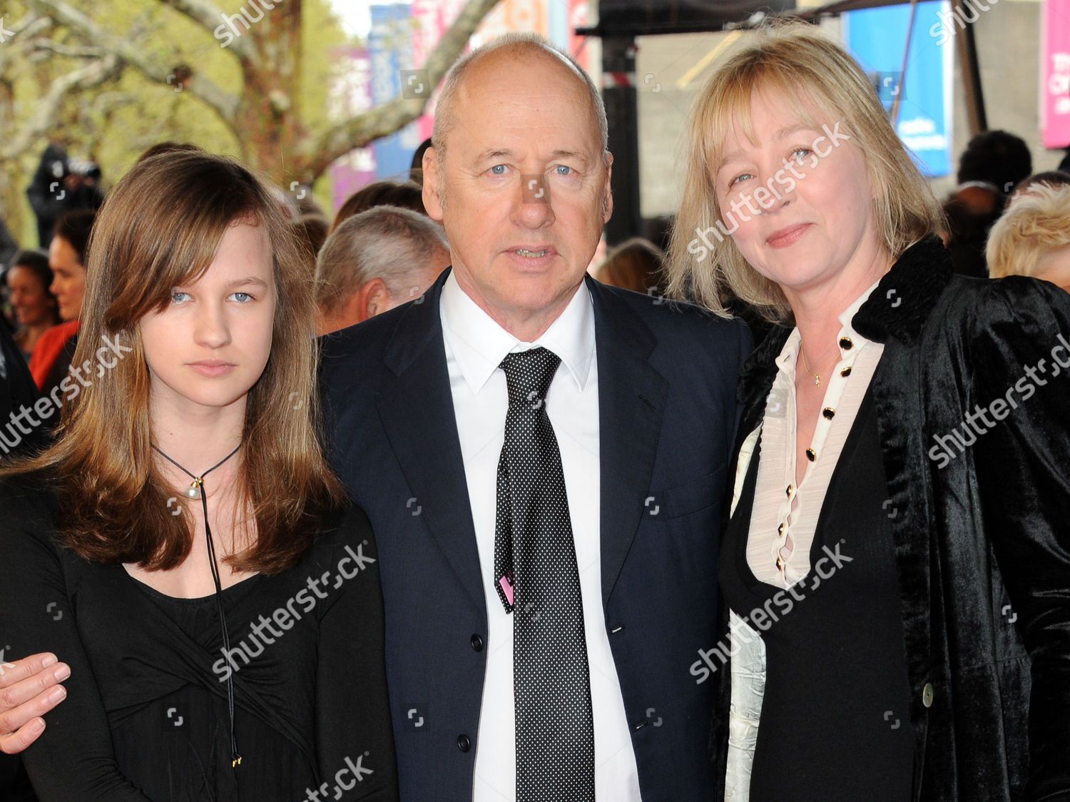 Mark Knopfler Wife Kitty Aldridge Daughter Editorial Stock Photo ...