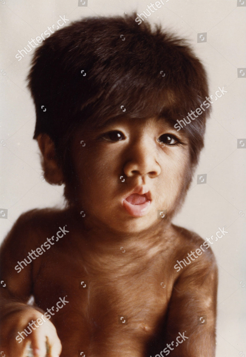 Chinese Boy Zu Zhenhuan Who Born Hair Editorial Stock Photo Stock Image Shutterstock