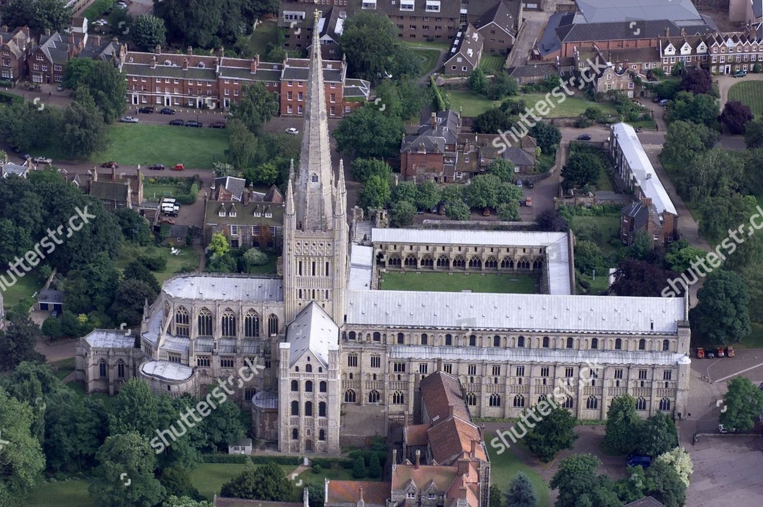 Norwich Cathedral Editorial Stock Photo Stock Image