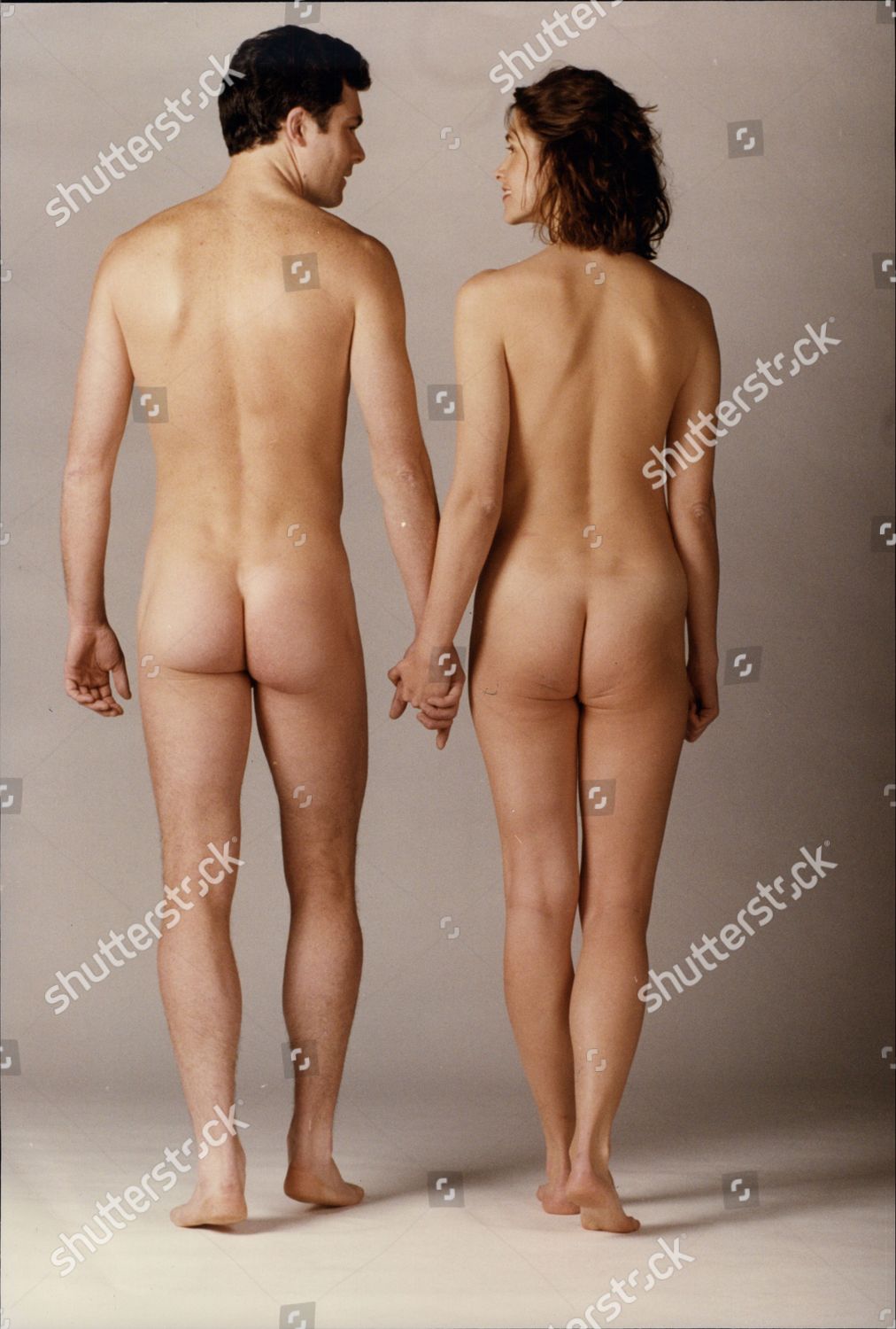 Female naked male