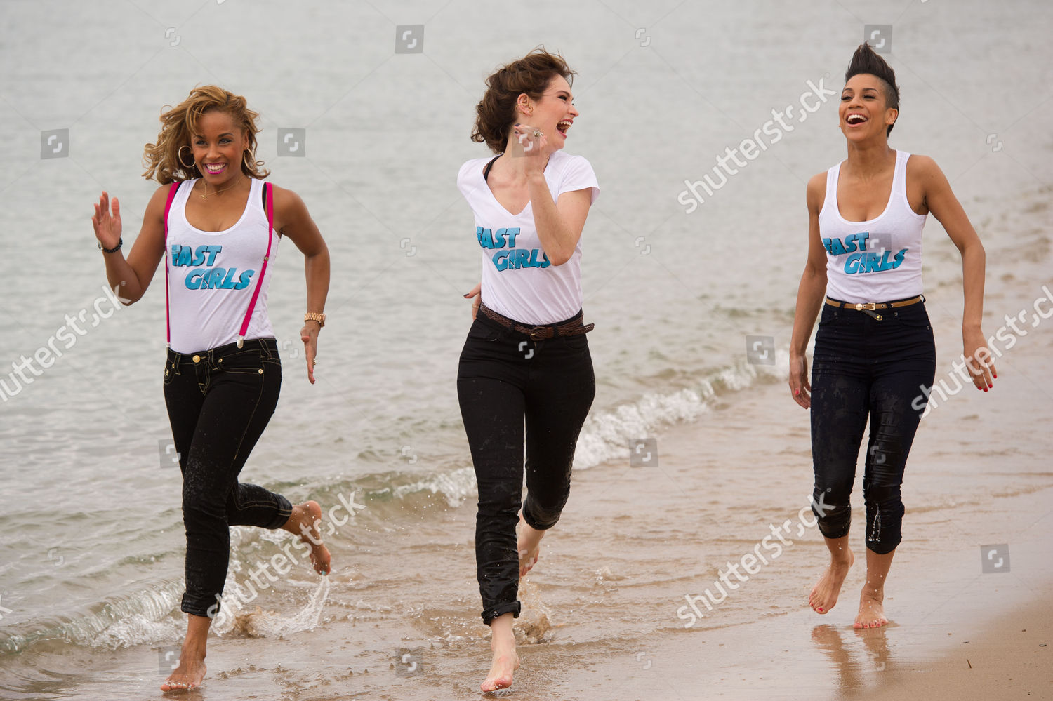 Lorraine Burroughs Lily James Dominique Tipper Editorial Stock Photo Stock Image Shutterstock