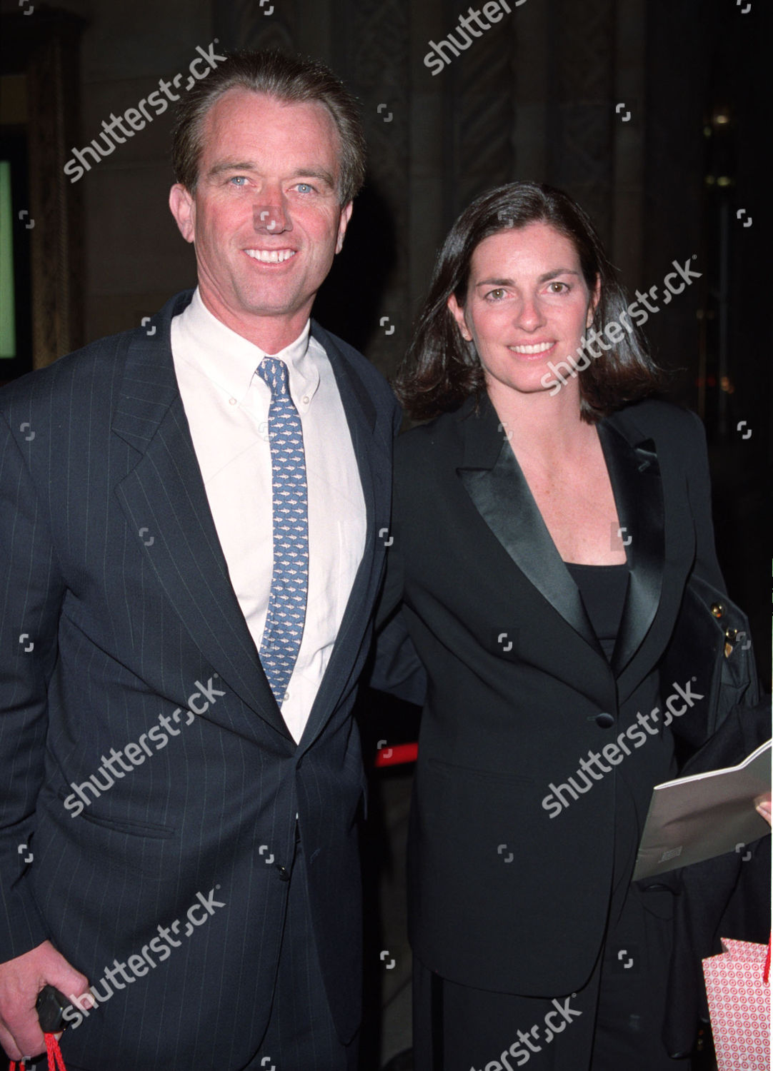 Robert F Kennedy Jr His Wife Mary Redaktionelles Stockfoto Stockbild Shutterstock