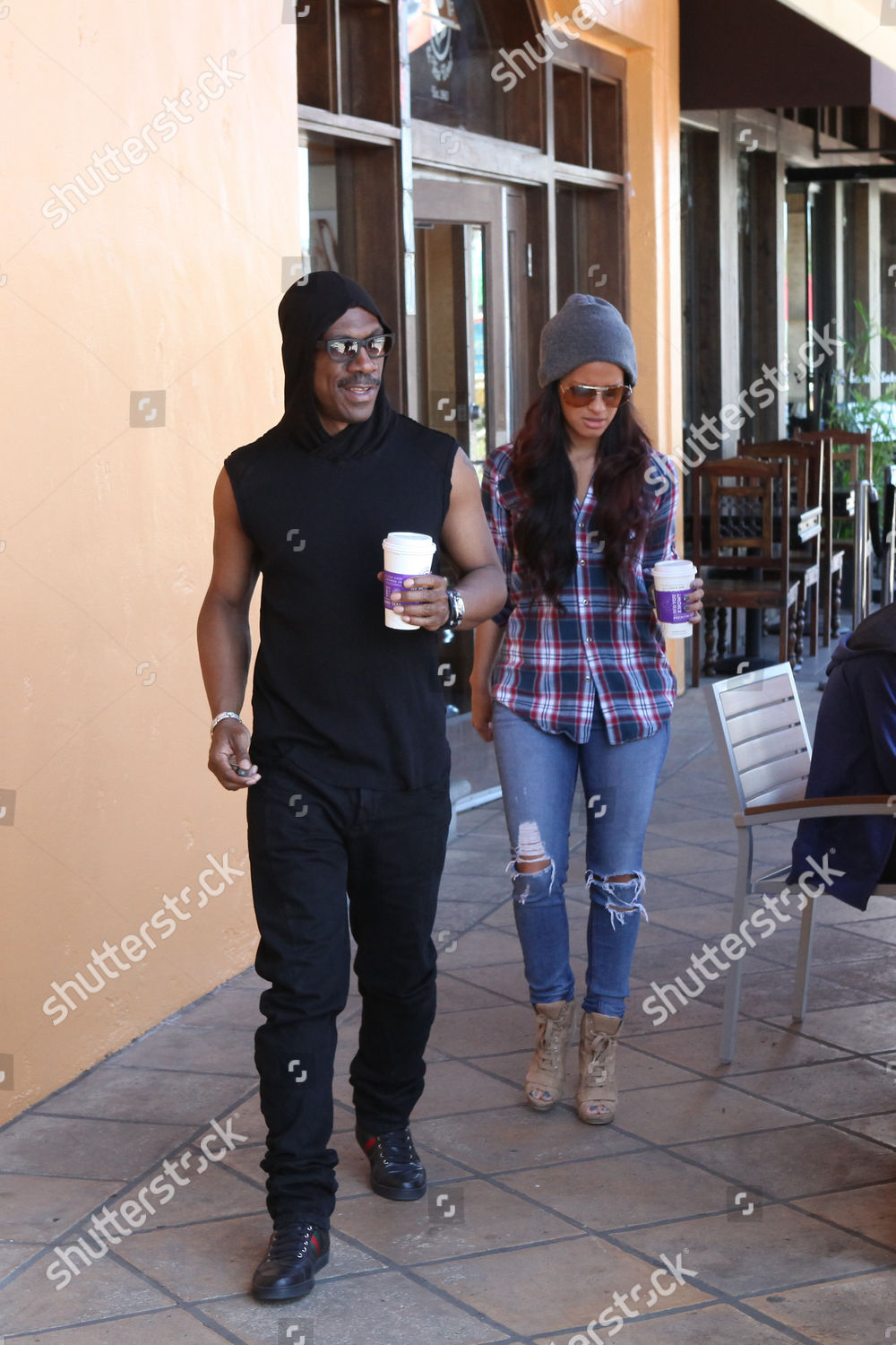 Eddie Murphy New Girlfriend Rocsi Diaz Editorial Stock Photo Stock