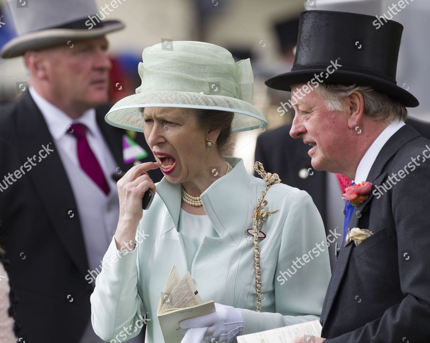 Princess Anne Andrew Parker Bowles Editorial Stock Photo - Stock Image ...