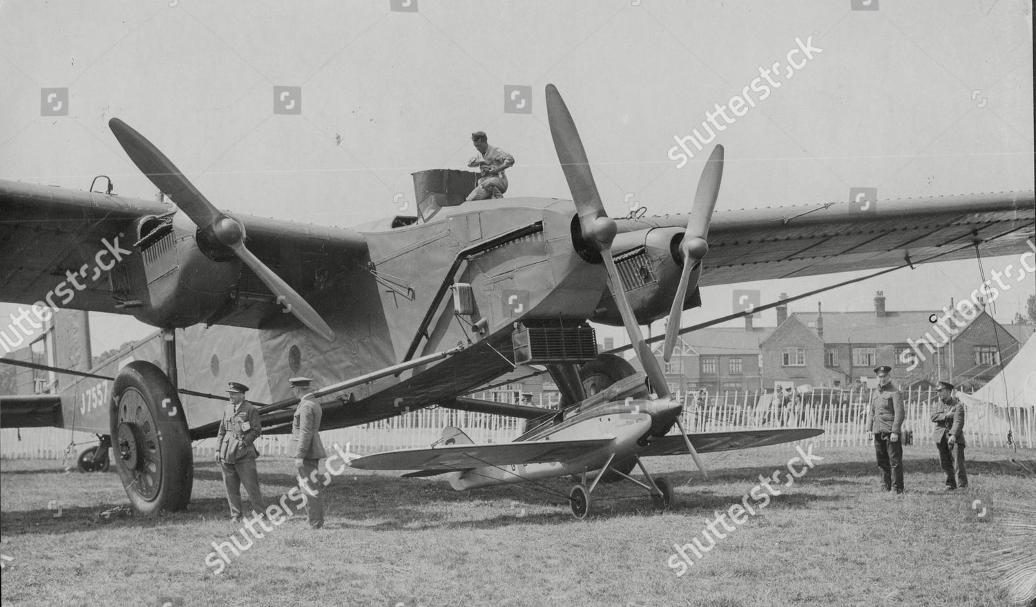 Beardmore Inflexible Known Rohrbach Ro Vi Editorial Stock Photo Stock