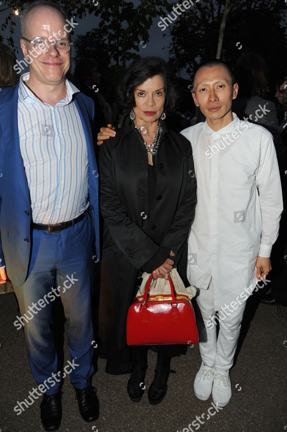 Hansulrich Obrist Bianca Jagger Guest Editorial Stock Photo - Stock ...