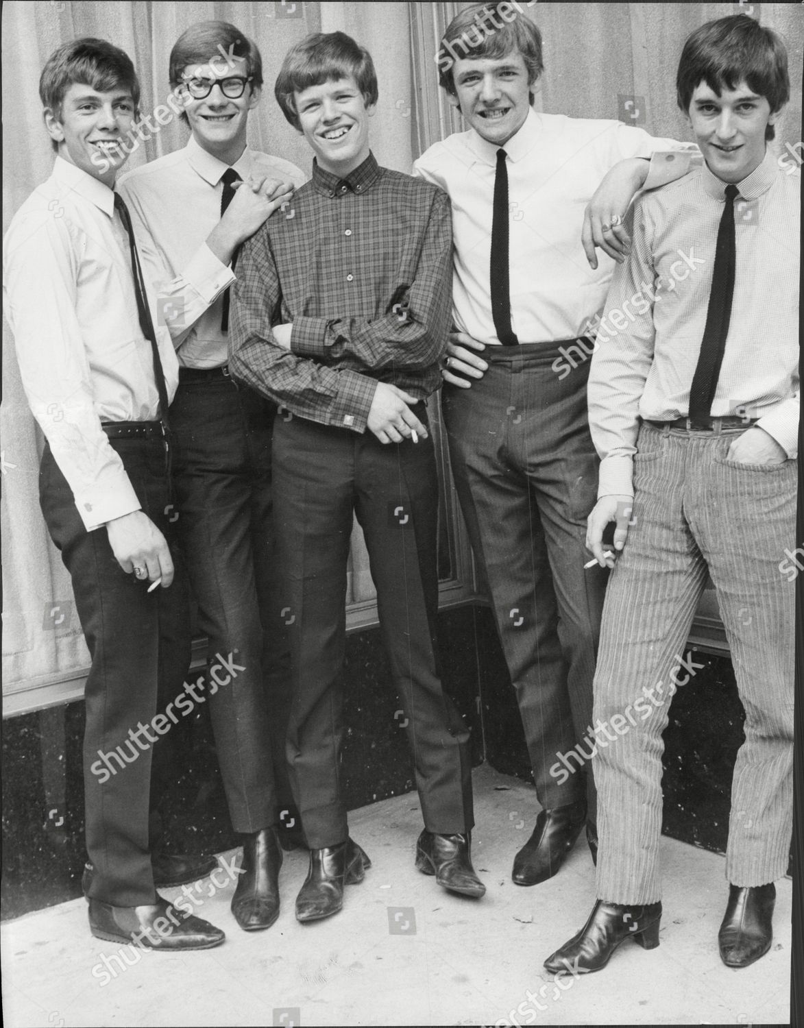 Hermans Hermits Pop Group L R Barry Editorial Stock Photo - Stock Image ...
