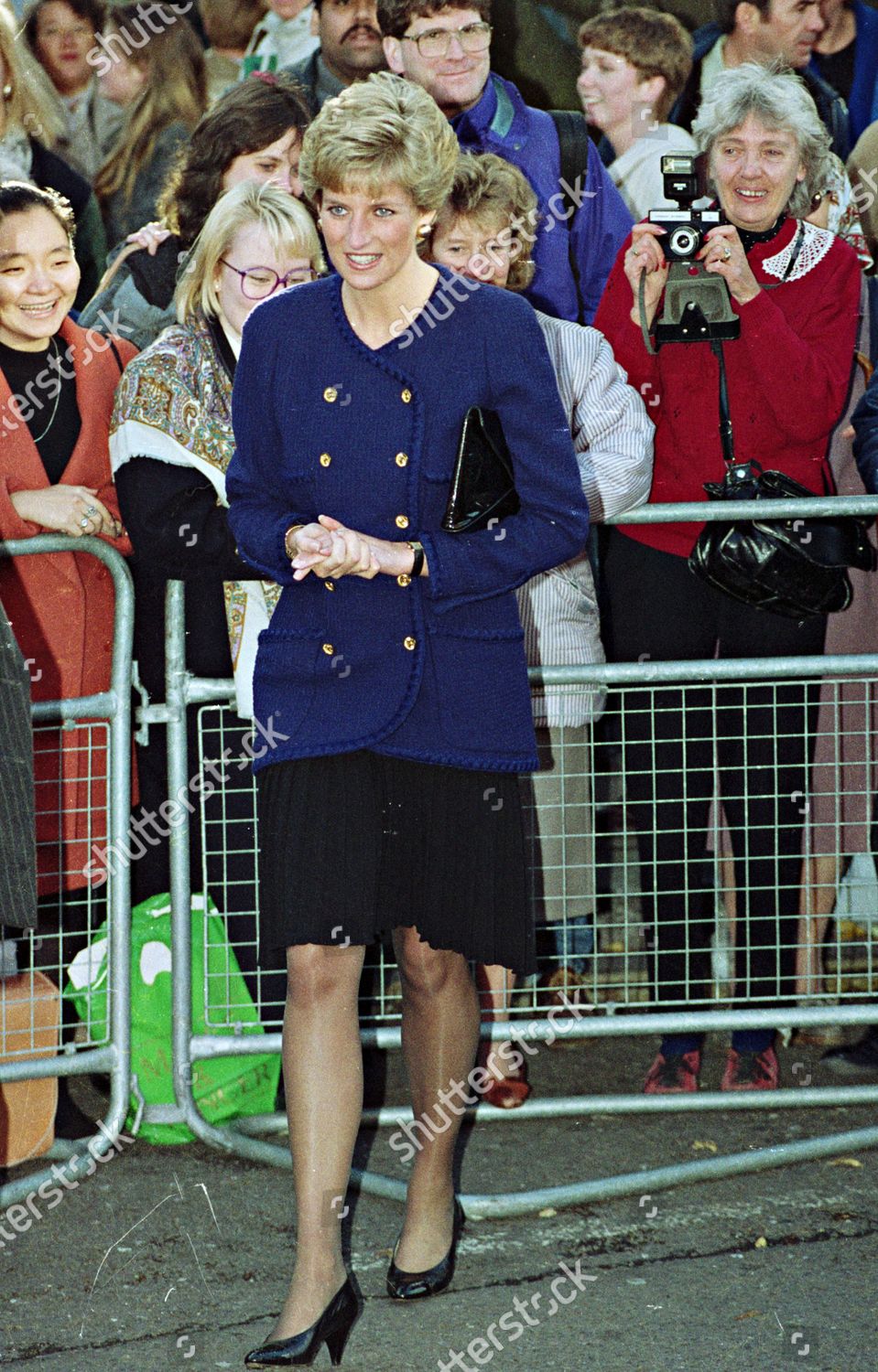 Princess Diana Visits Oxford Editorial Stock Photo - Stock Image ...