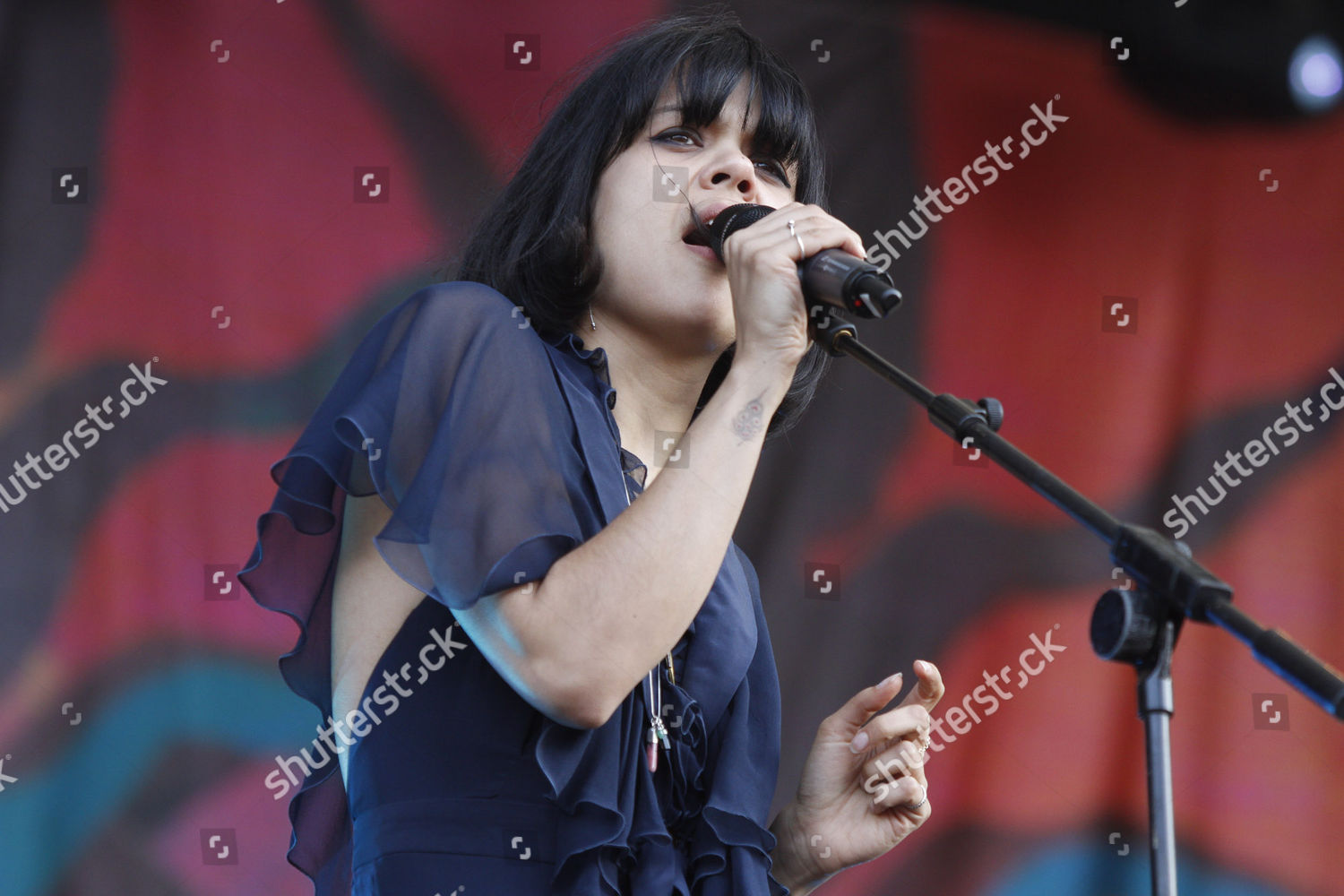 Bat Lashes Natasha Khan Editorial Stock Photo Stock Image Shutterstock