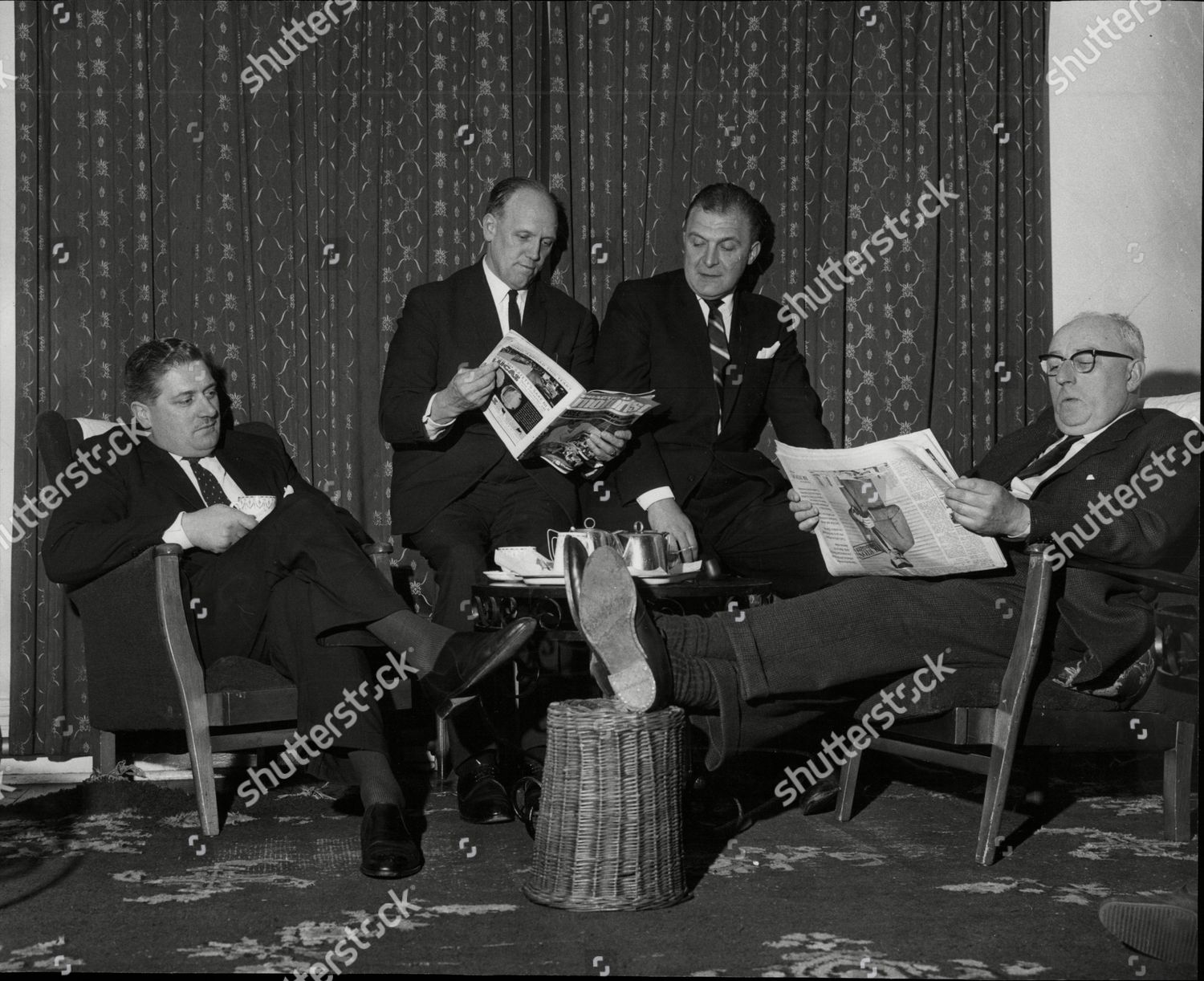 fotos de Witnesses Ian Brady Myra Hindley Trial Foto de stock de