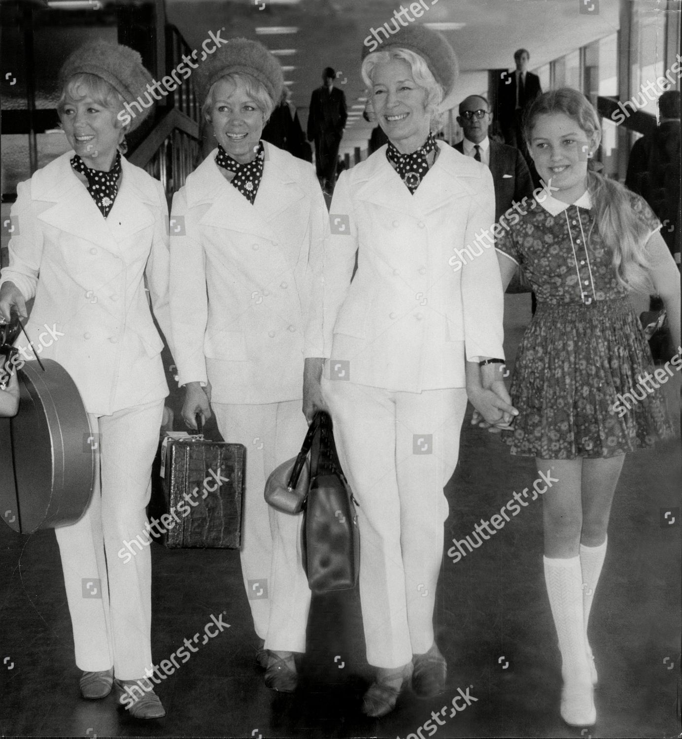 Pop Group Beverley Sisters Leaving Palma Editorial Stock Photo - Stock ...