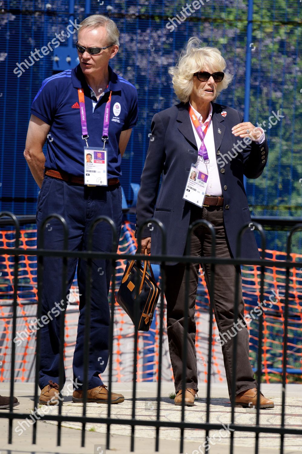 British Equestrian Federation Chairman Keith Taylor Camilla