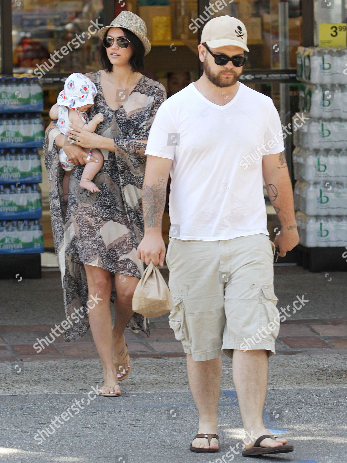 Lisa Stelly Jack Osbourne Pearl Clementine Editorial Stock Photo
