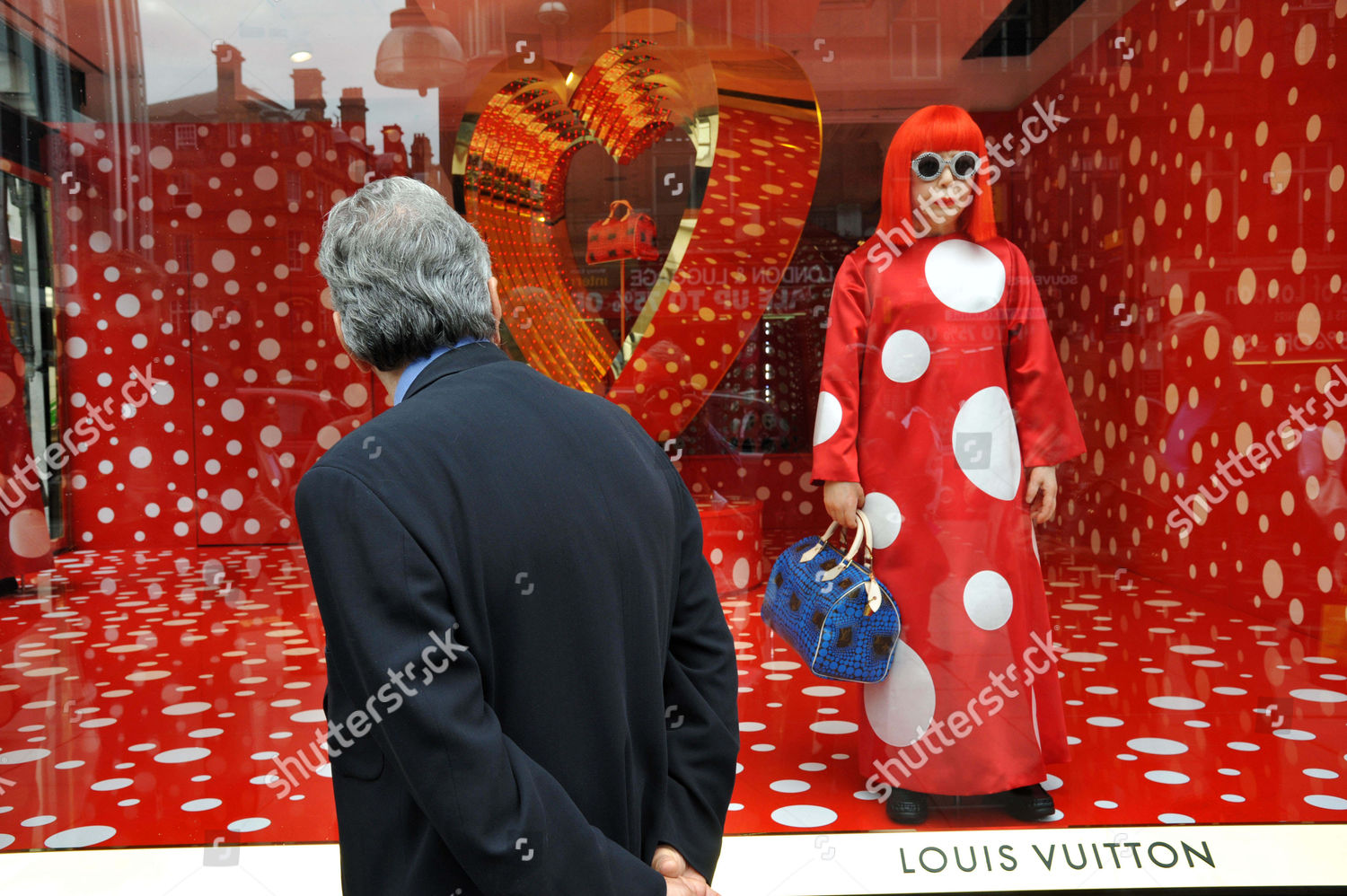Yayoi Kusama for Louis Vuitton at Selfridges