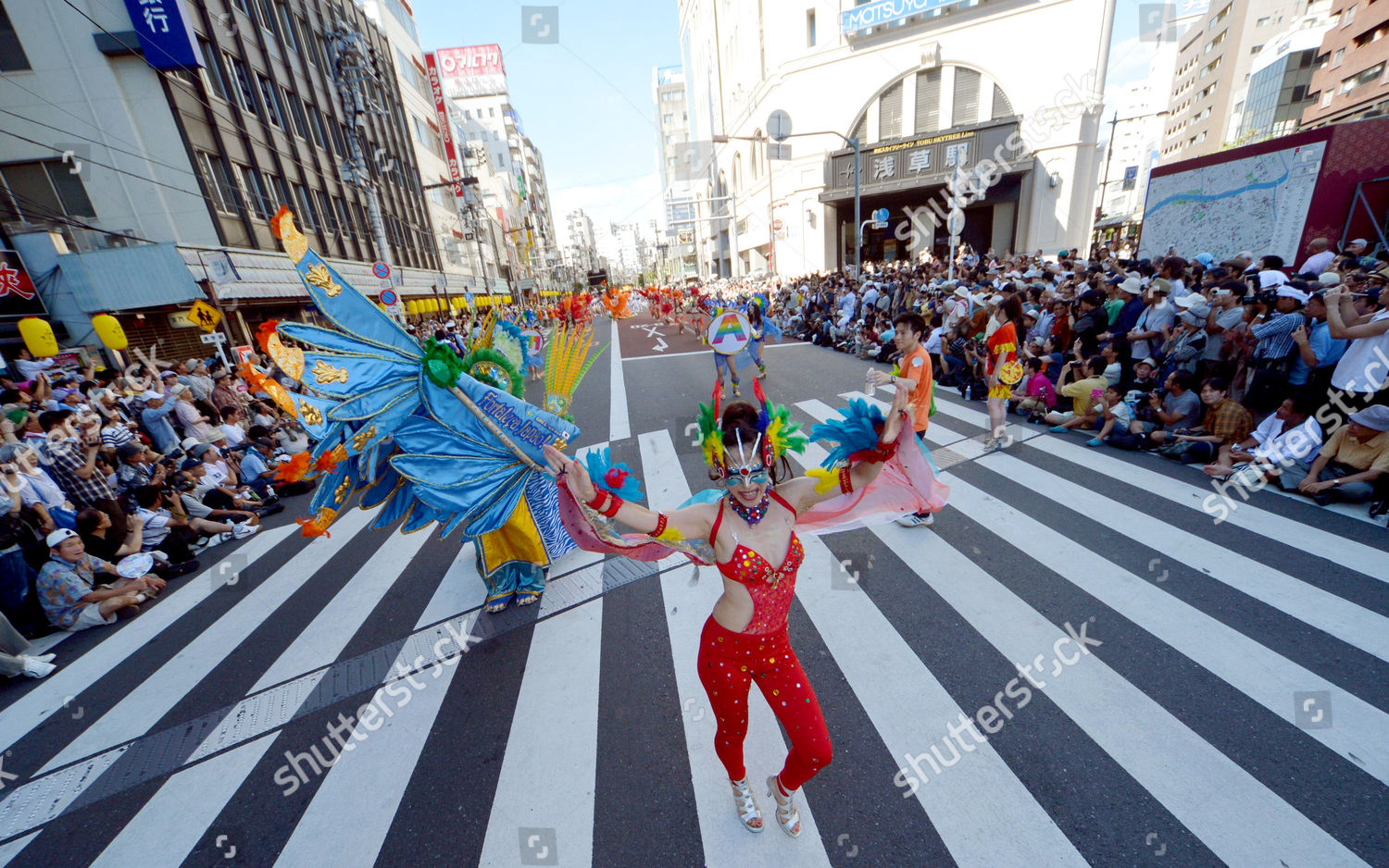 Dancers Various Costumes Swing Samba Beat Editorial Stock Photo - Stock ...