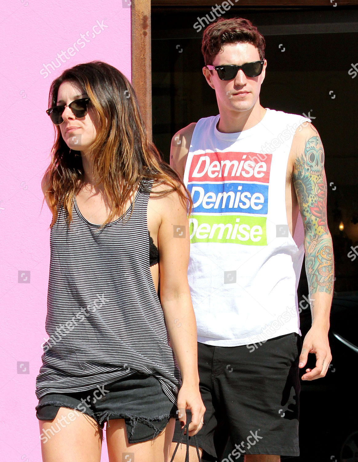 Shenae Grimes Josh Beech Editorial Stock Photo Stock Image