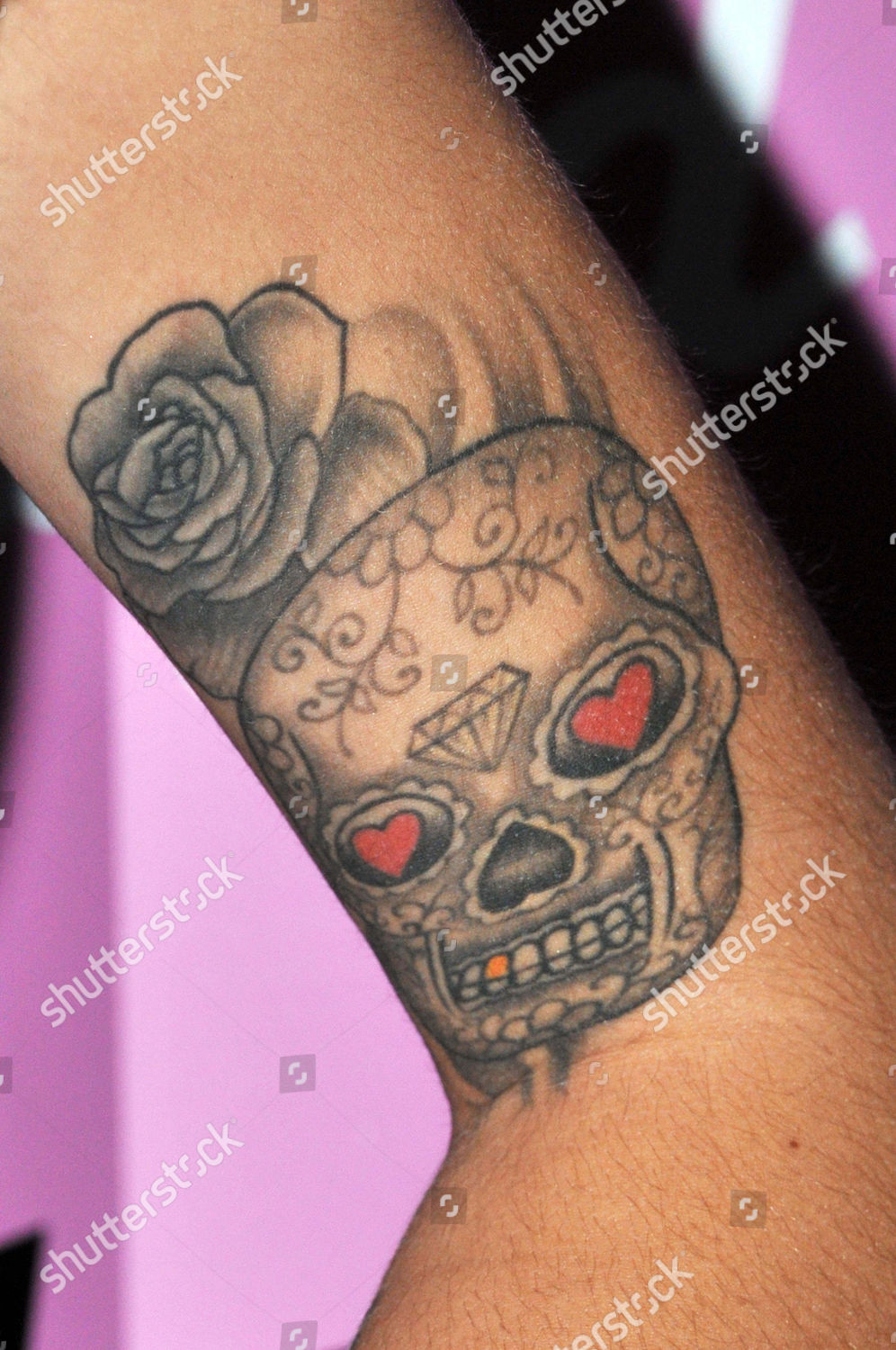 Cher Lloyds Tattoo Editorial Stock Photo Stock Image Shutterstock