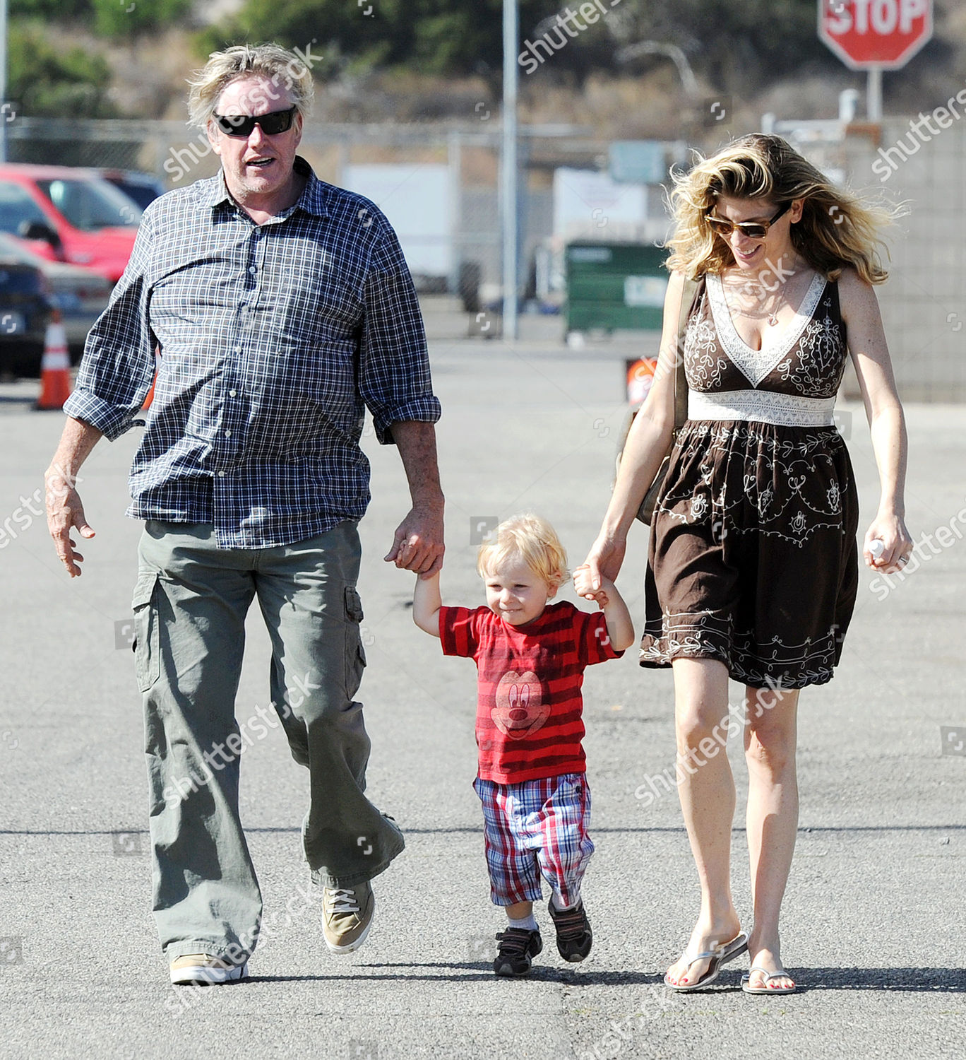 Gary Busey Steffanie Sampson Son Luke Editorial Stock Photo - Stock ...