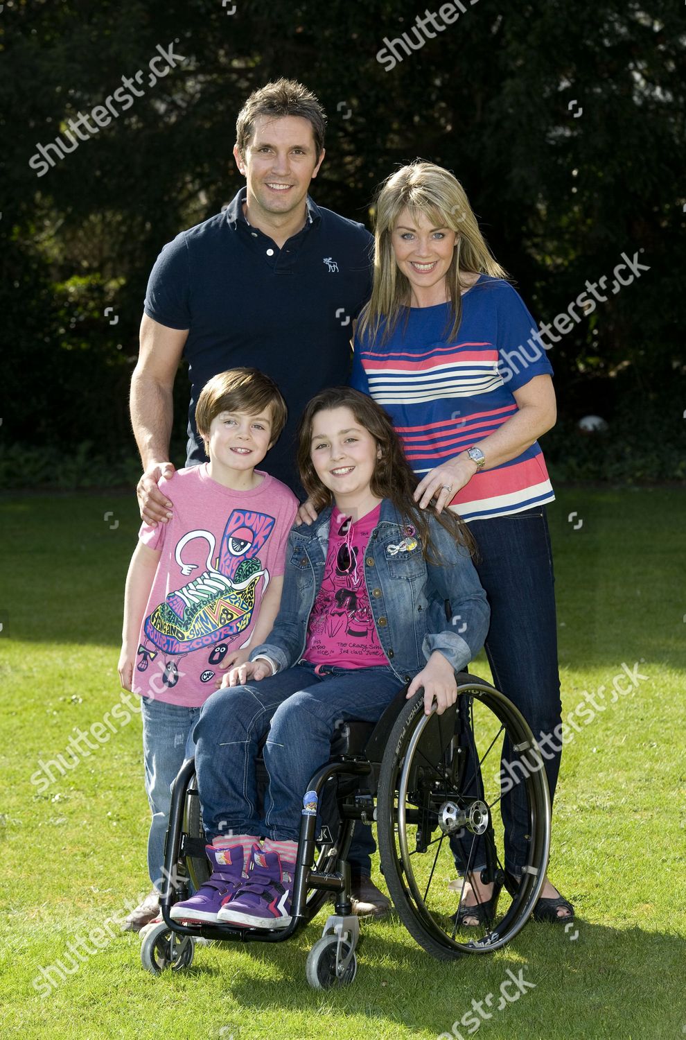 Tv Presenter Lucy Alexander Her Husband Editorial Stock Photo Stock