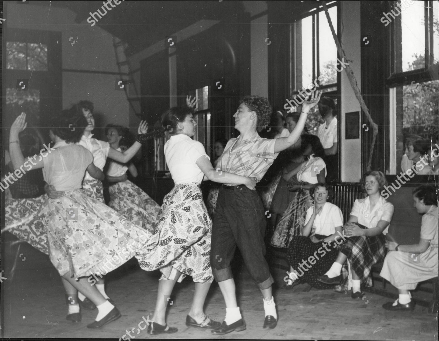 Dancers Dancing Swing Dancing Pictured Miss Editorial Stock Photo ...