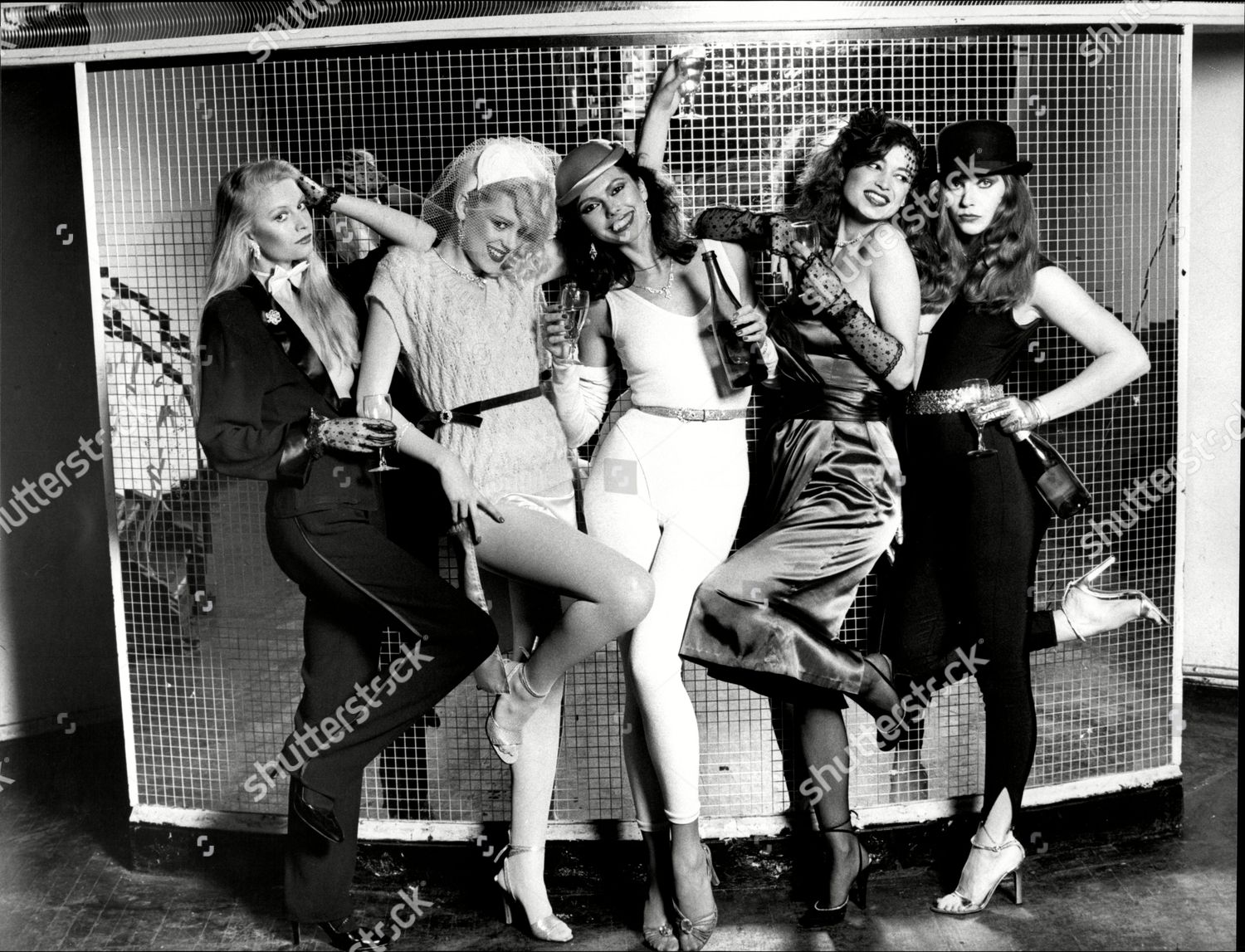 Fashion Women 1978 Models Wearing 70s Fashions Editorial Stock Photo Stock Image Shutterstock