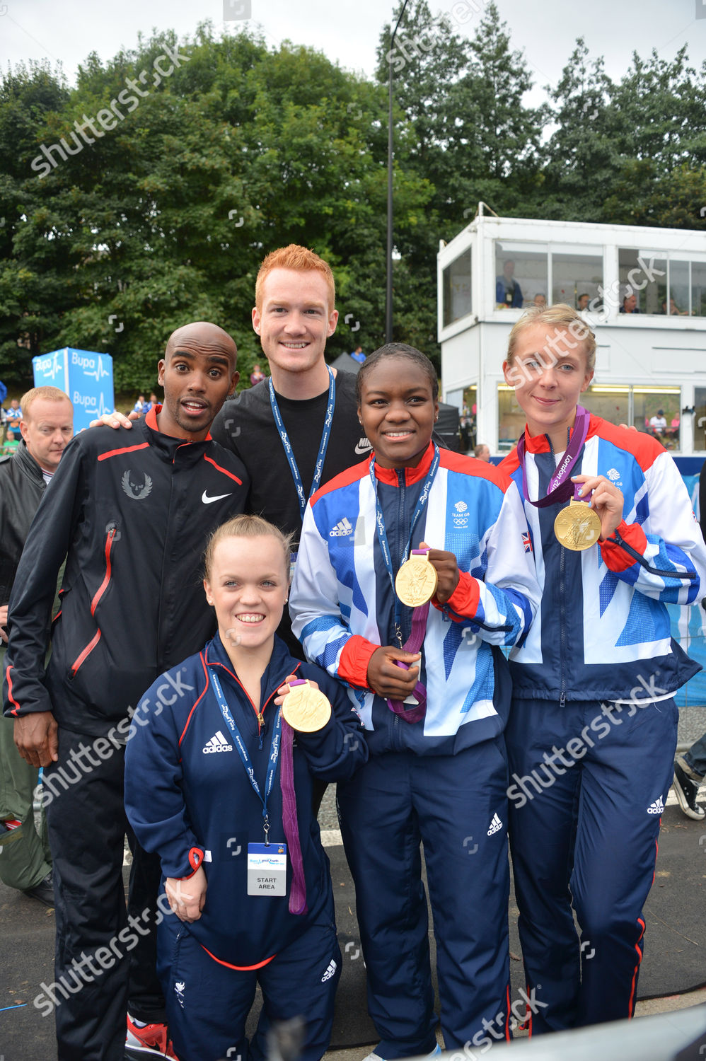 Mo Farah Ellie Simmonds Greg Rutherford Editorial Stock Photo - Stock ...