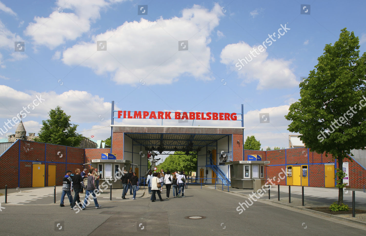 Filmpark Babelsberg Potsdam Brandenburg Deutschland Europa Editorial ...