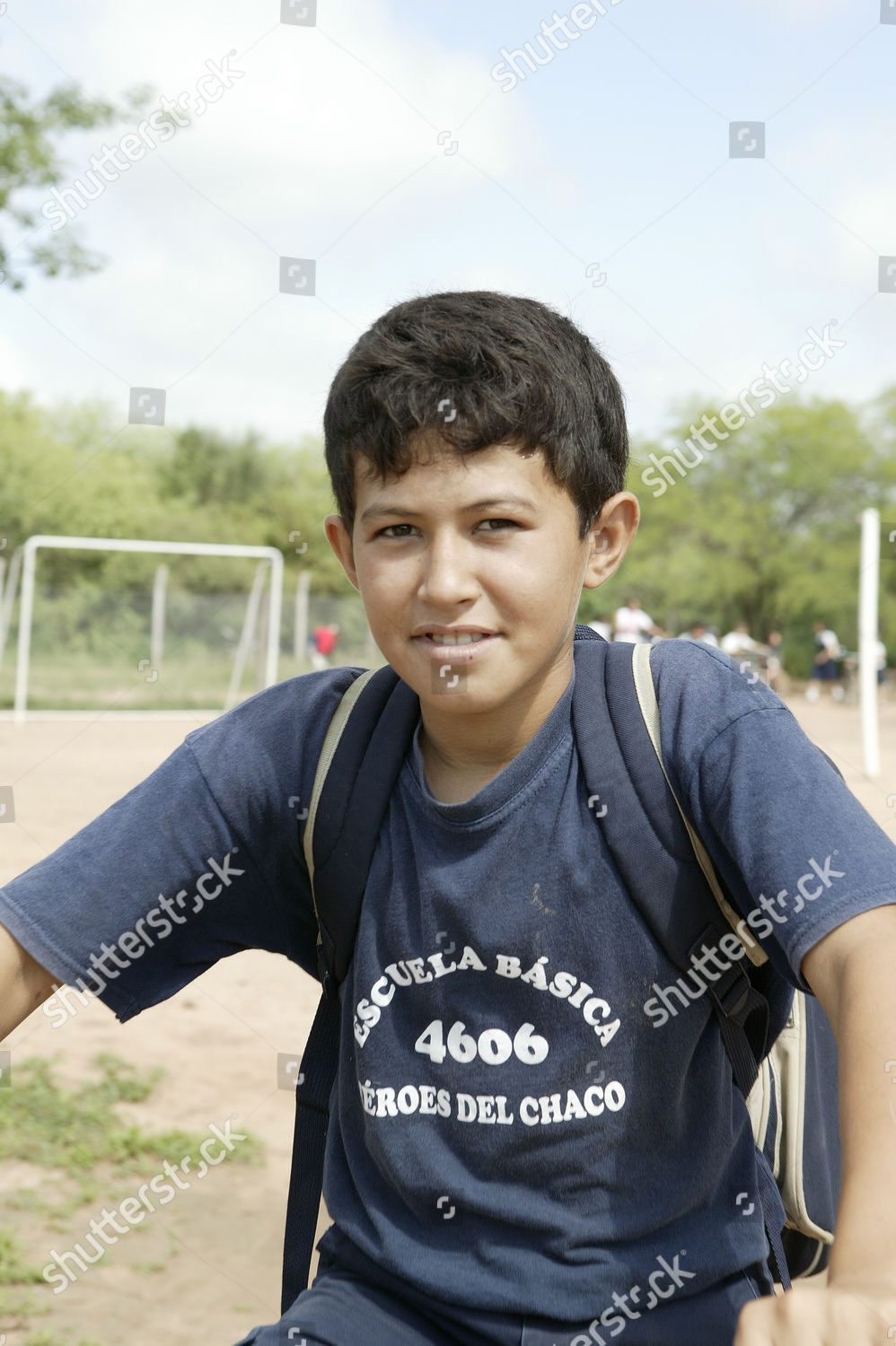 Boy Mennonite Colony Loma Plata Chaco Editorial Stock Photo