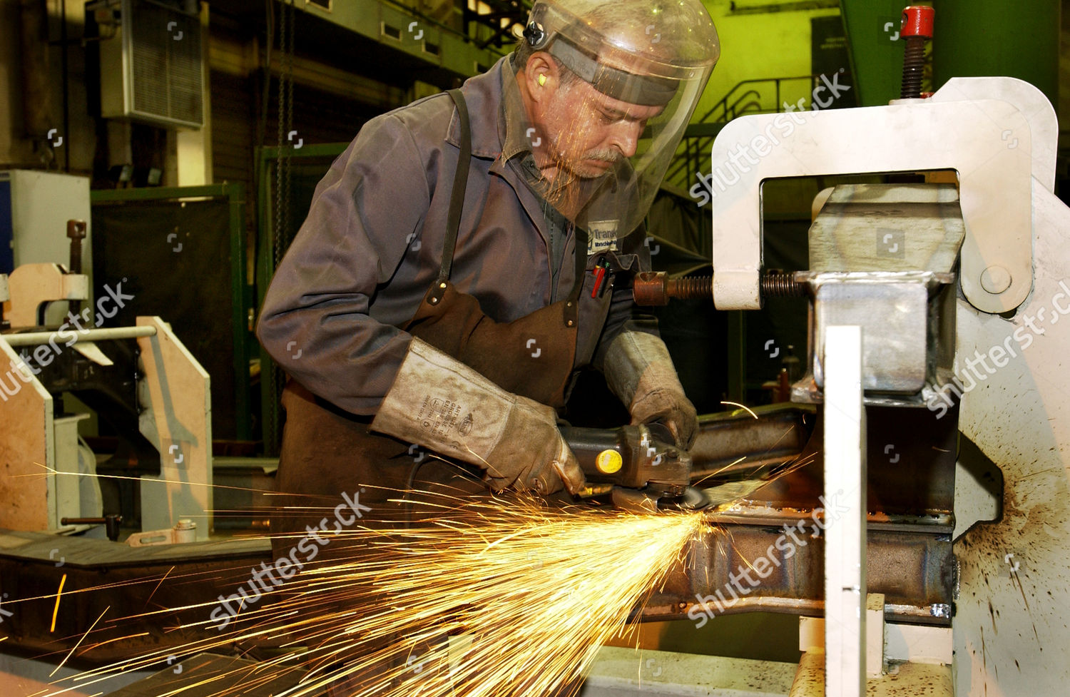 Grinding Metal Editorial Stock Photo - Stock Image | Shutterstock