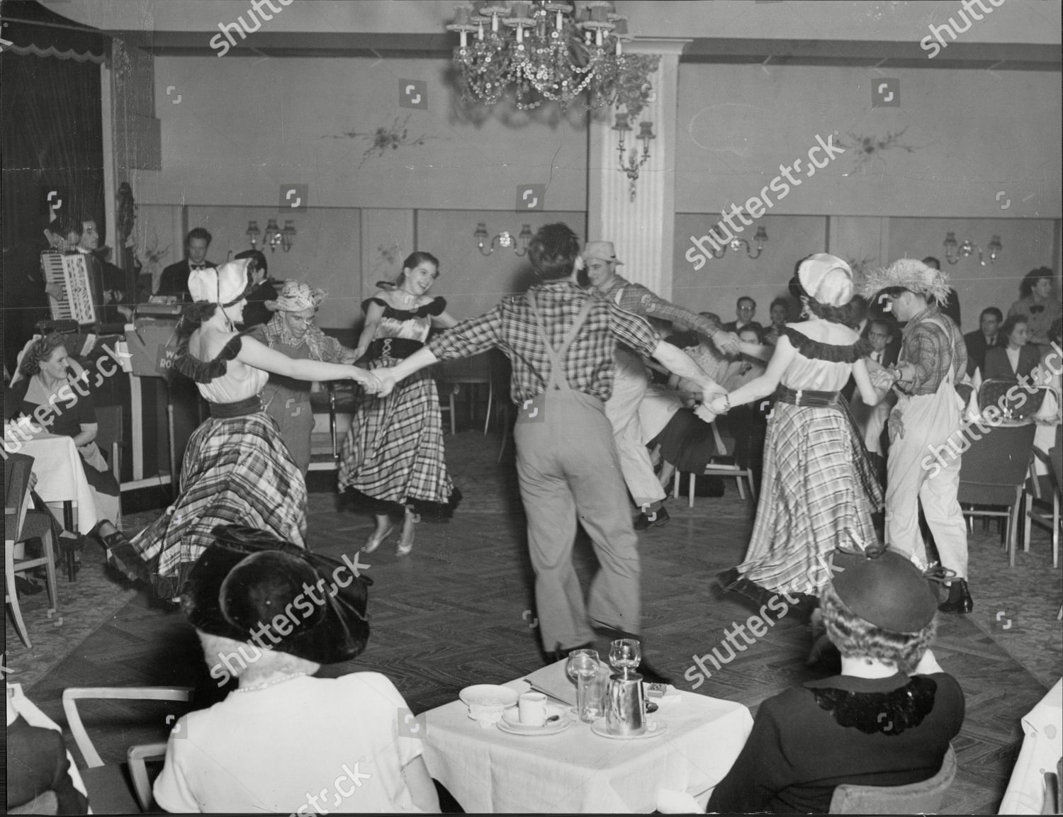 Square Dancing Butlin Square Dance Team Editorial Stock Photo - Stock ...