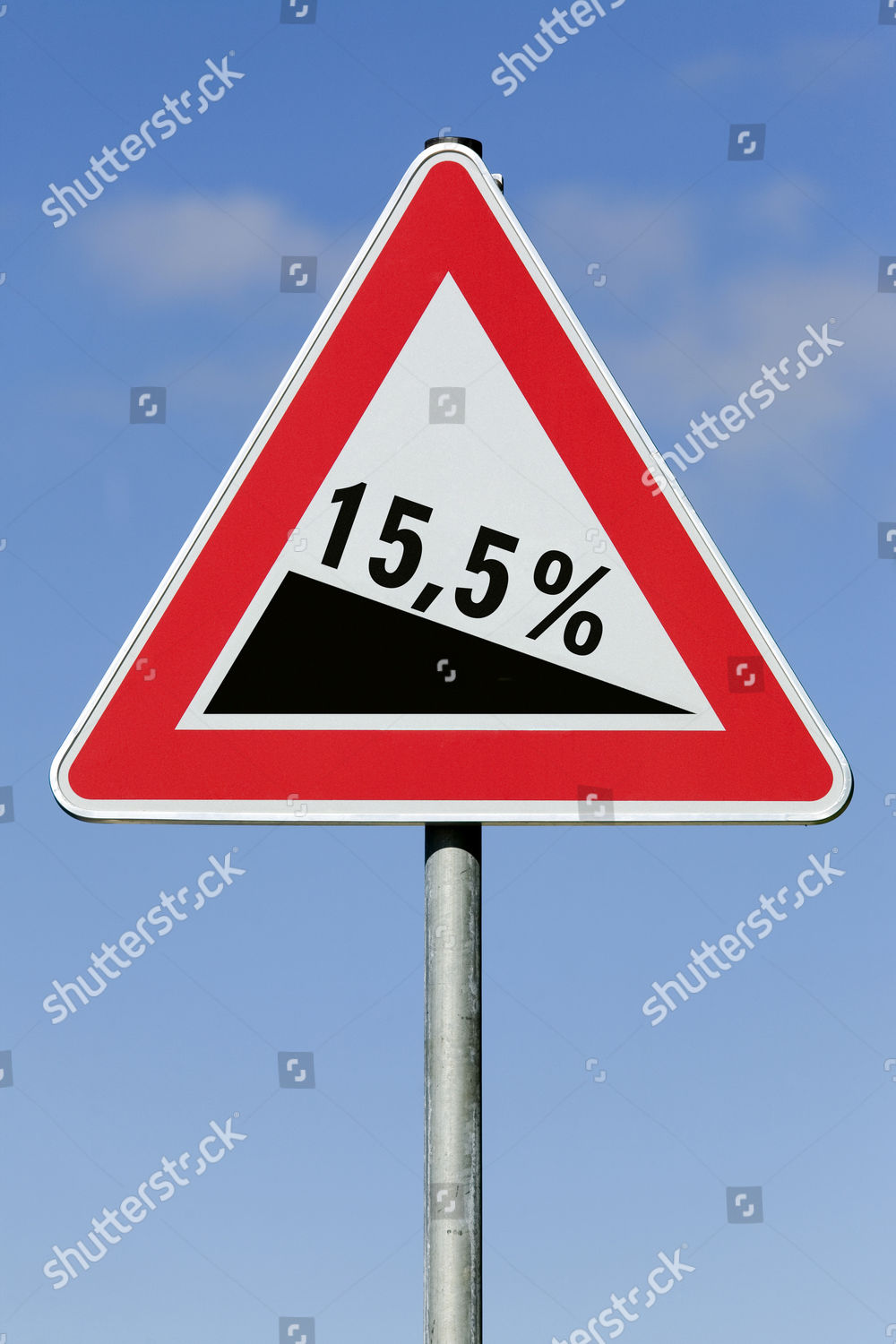 warning-sign-15-5-slope-symbol-editorial-stock-photo-stock-image-shutterstock