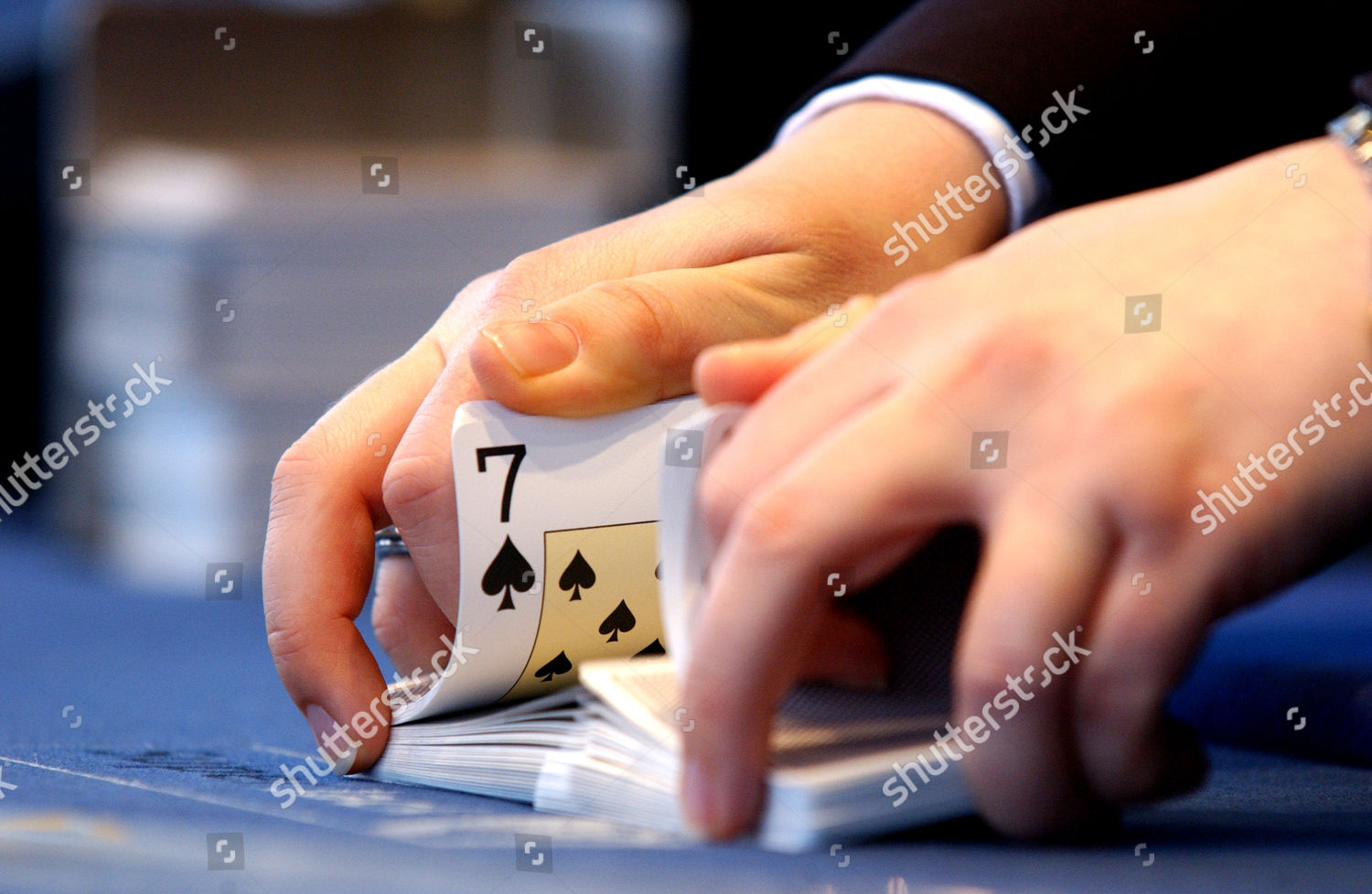 Casino Berlin City Hands When Mixing Playing Editorial Stock Photo Stock Image Shutterstock