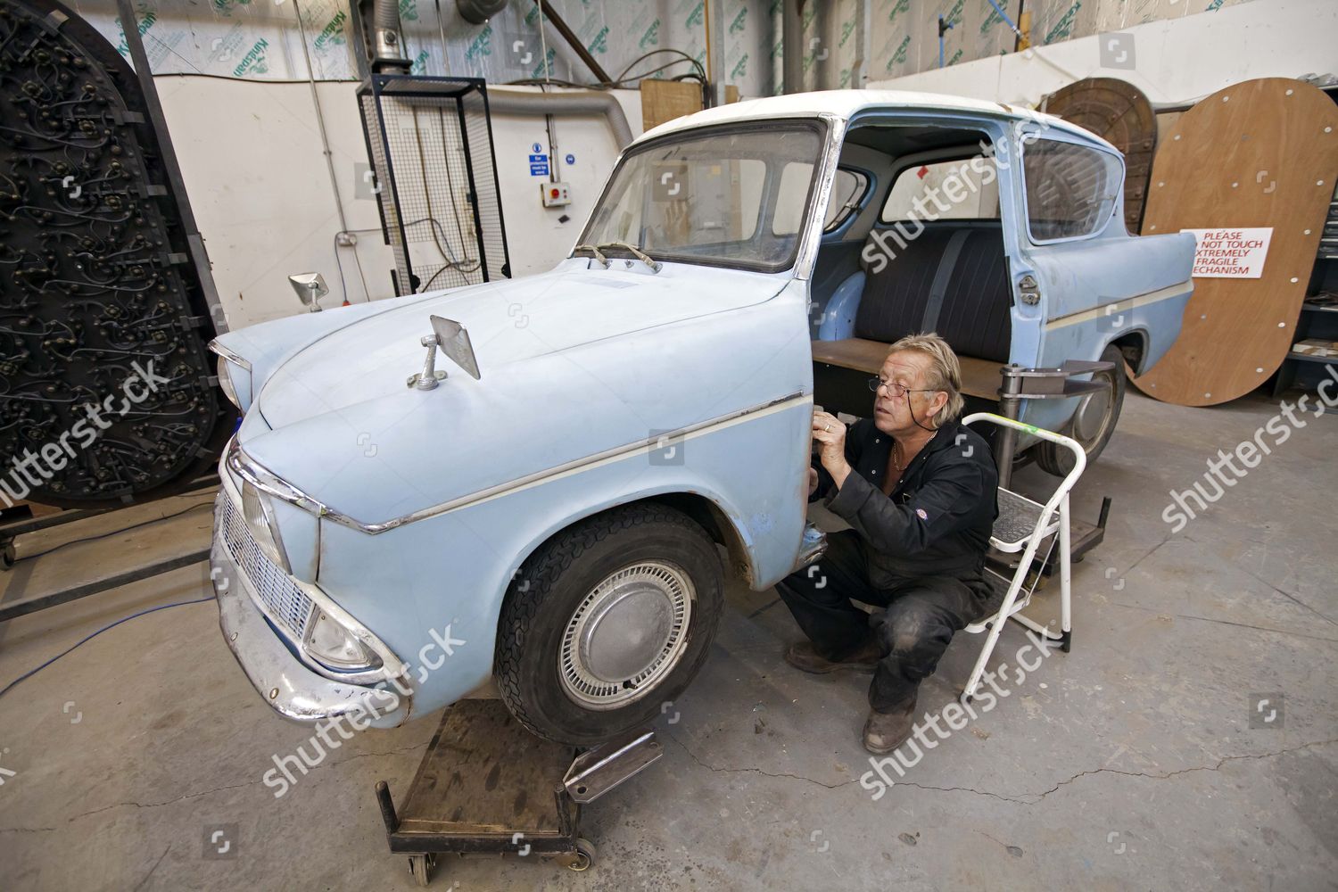 John Richardson Special Effects Supervisor Leavesden Editorial Stock