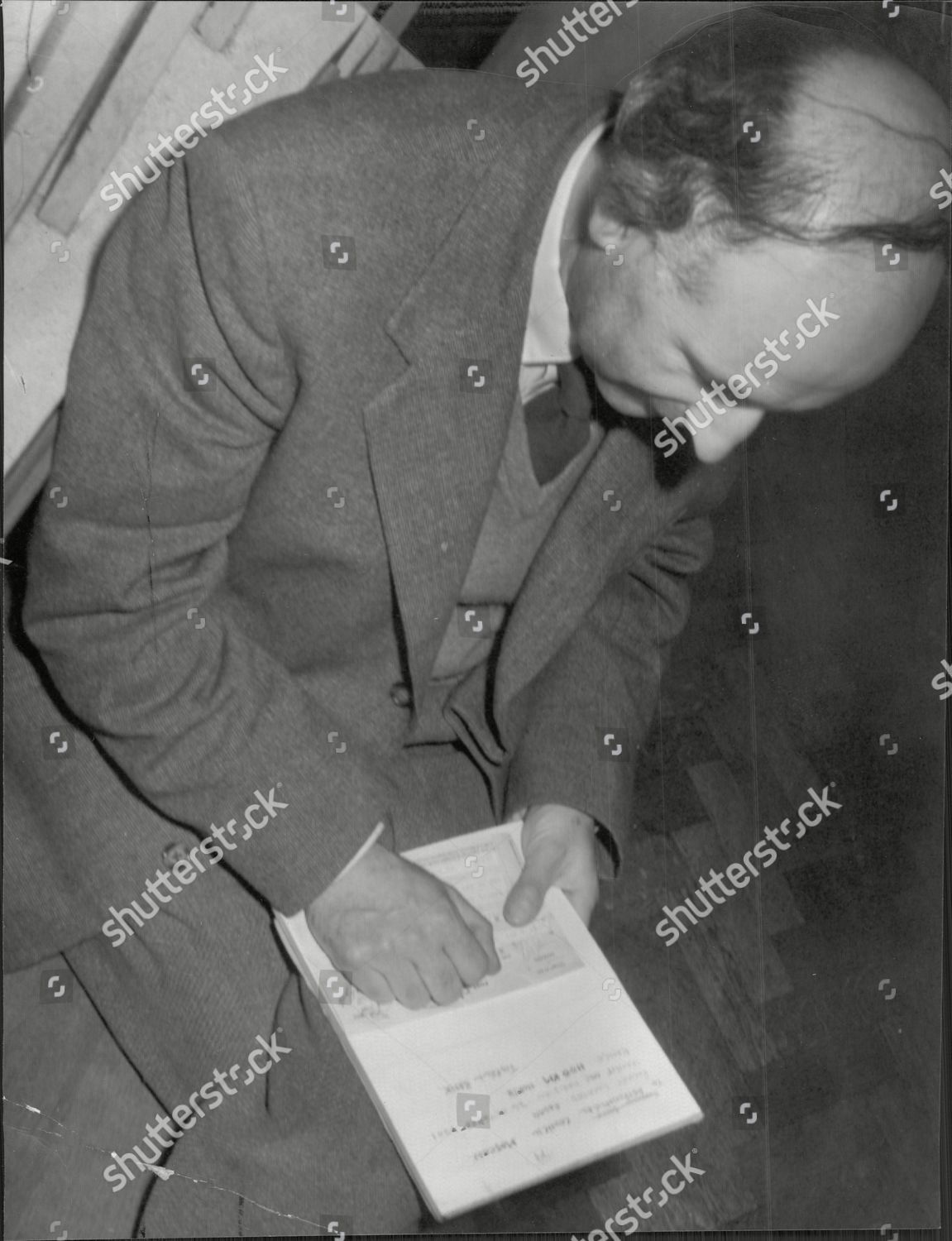 Sir Bernard Lovell Professor Radio Astronomy Editorial Stock Photo