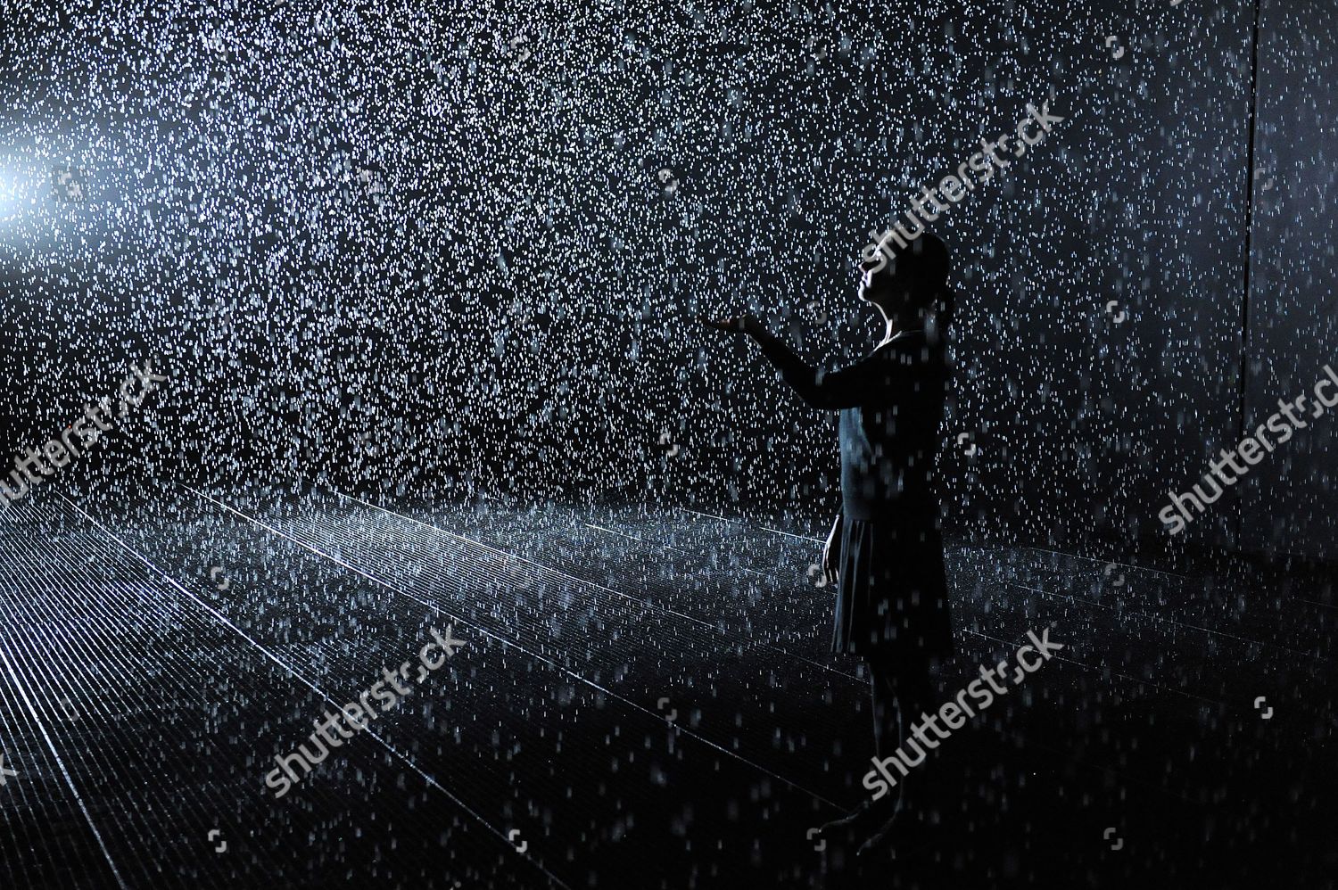 Rain Room Editorial Stock Photo Stock Image Shutterstock