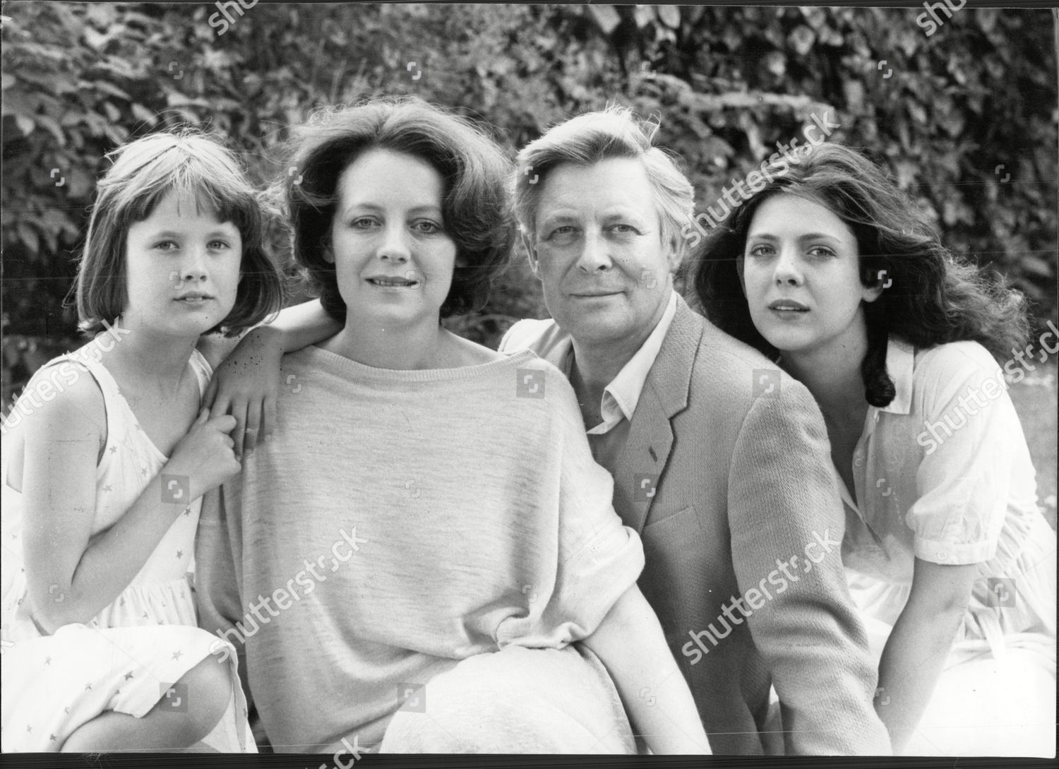 Actor Paul Daneman Wife Meredith Daughters Editorial Stock Photo ...