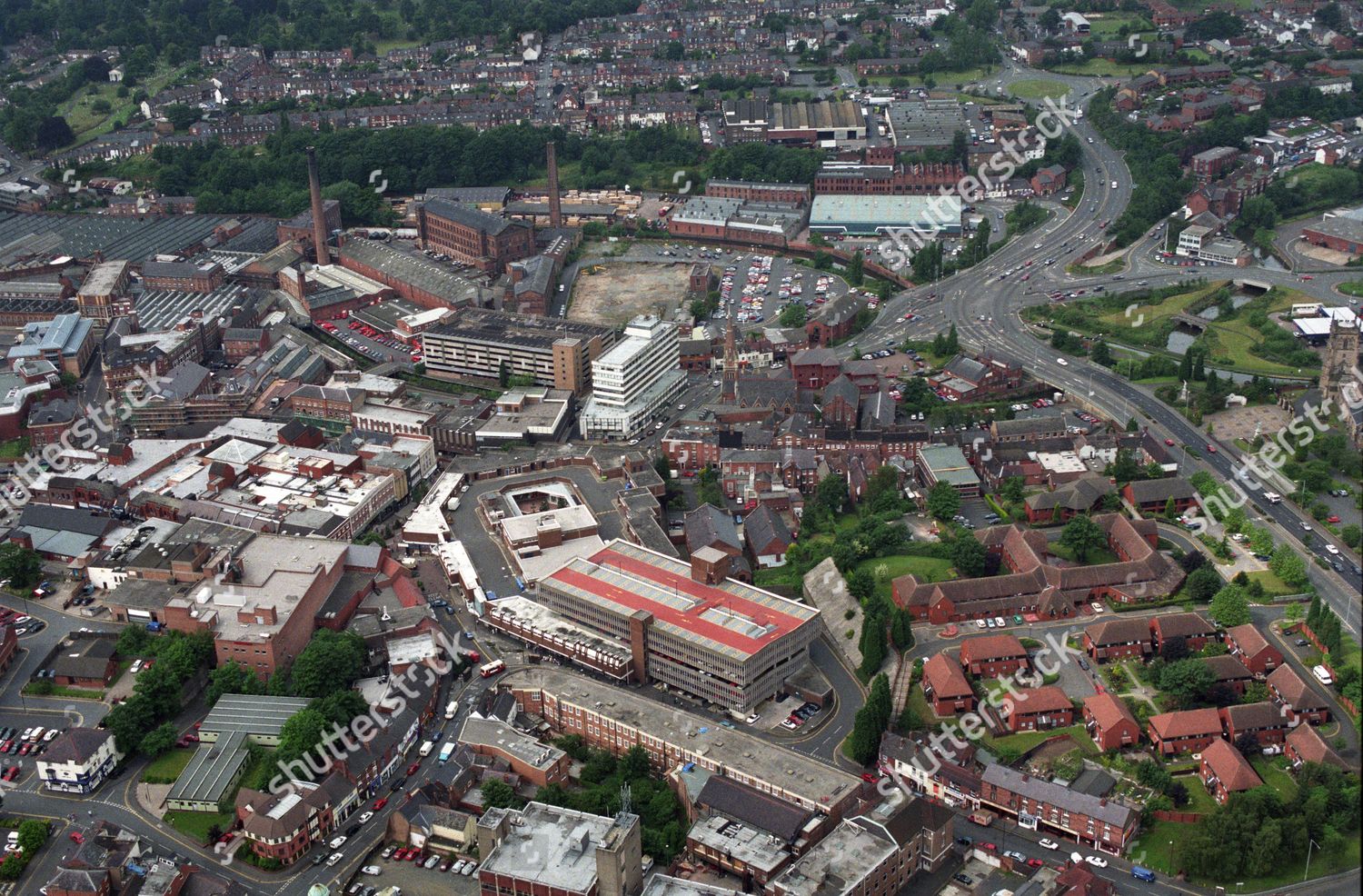 Aerial View Kidderminster Town Centre Ring Editorial Stock Photo   Shutterstock 1934875ba 