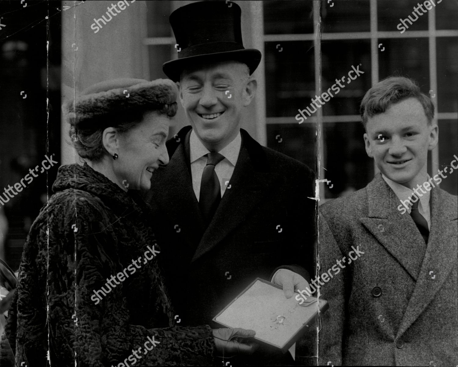 Actor Sir Alec Guinness Showing His Editorial Stock Photo - Stock Image ...