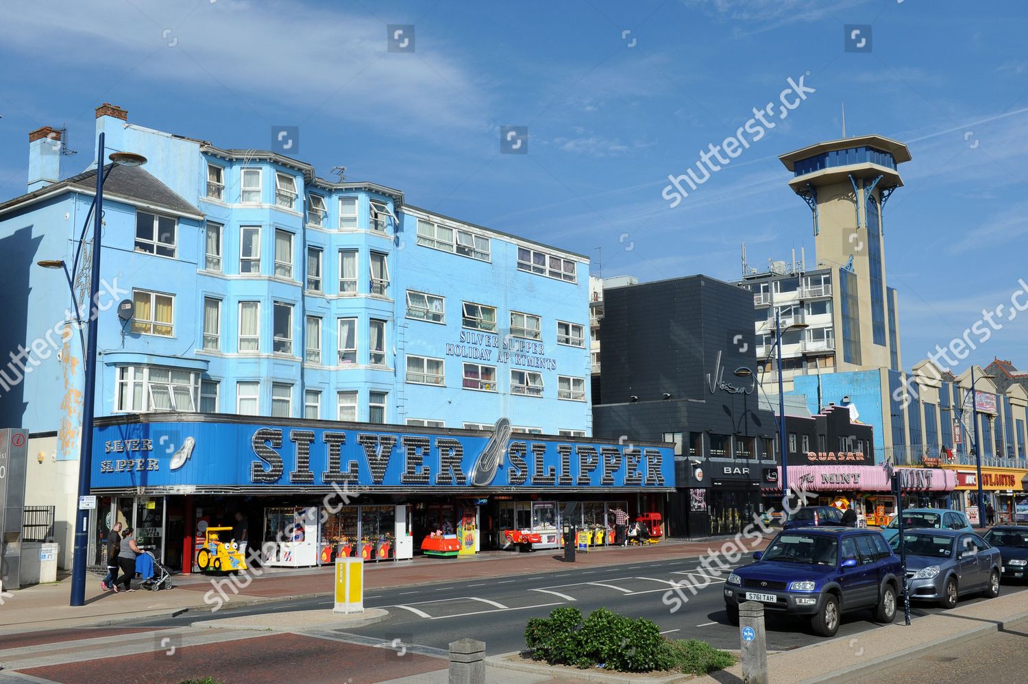 Great Yarmouth Silver Slipper Holiday Apartments Editorial Stock Photo ...