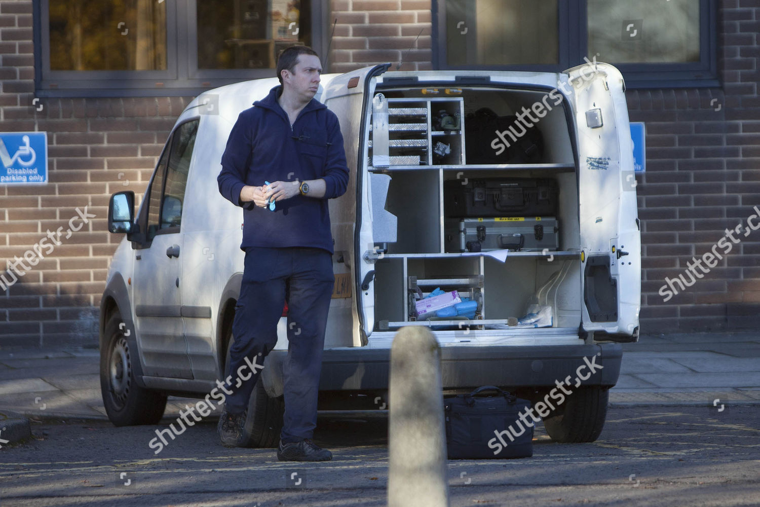 Forensic Van Officer Baird Street Police Editorial Stock Photo Stock