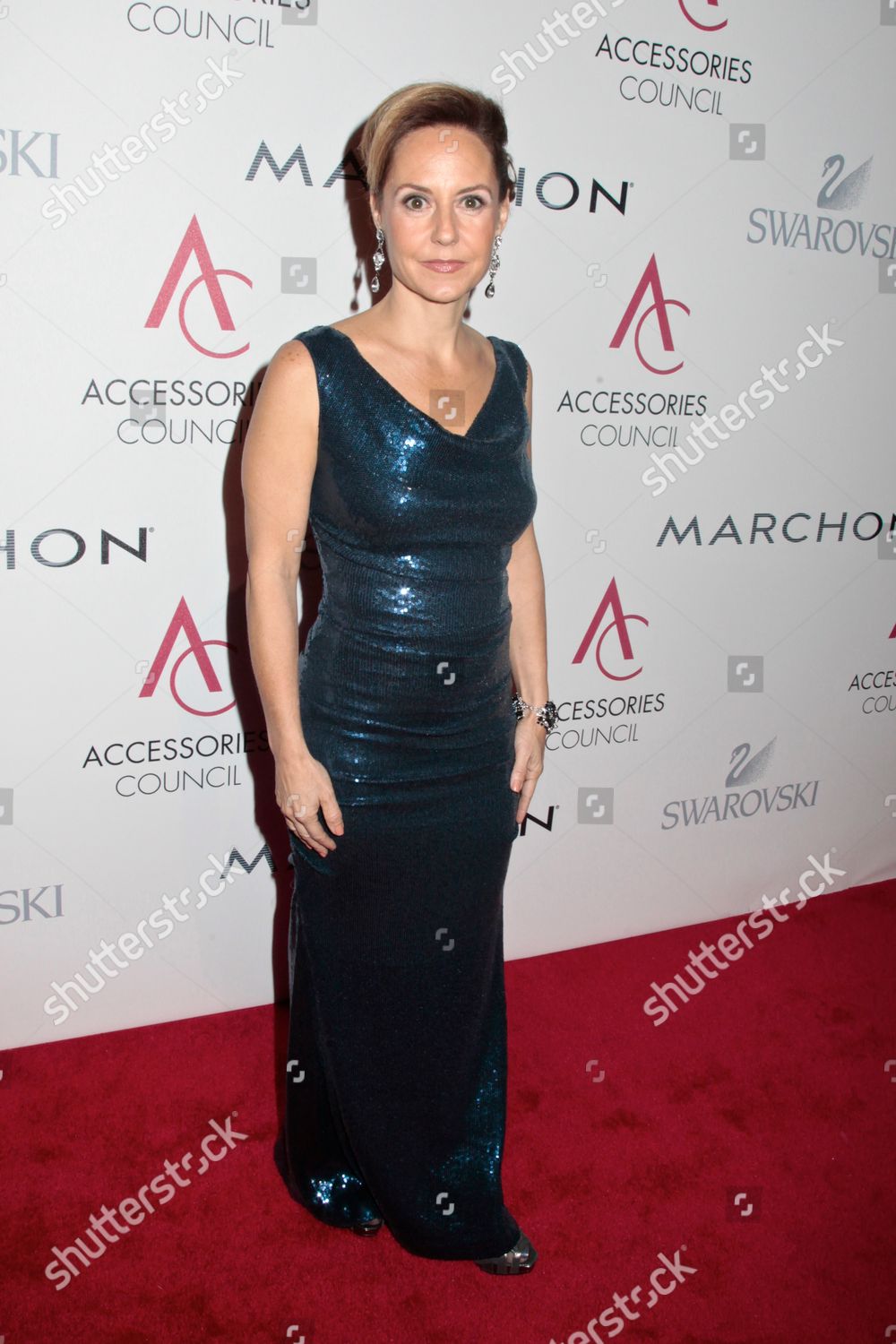 Karen Giberson Accessories Council President Editorial Stock Photo