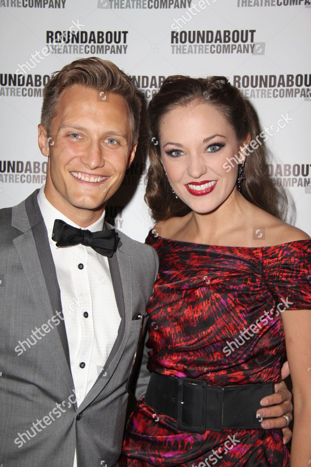 Nathan Johnson Laura Osnes Editorial Stock Photo Stock Image