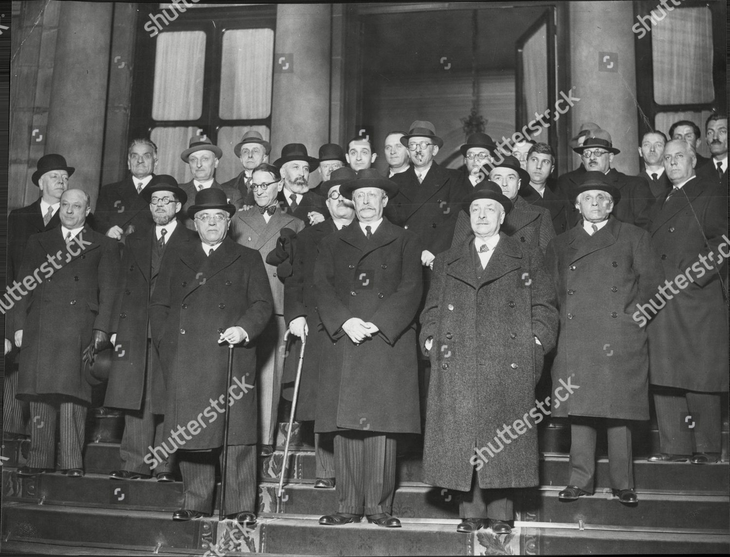 Leon Blum French Premiers New Cabinet Names Foto Editorial En Stock Imagen En Stock Shutterstock