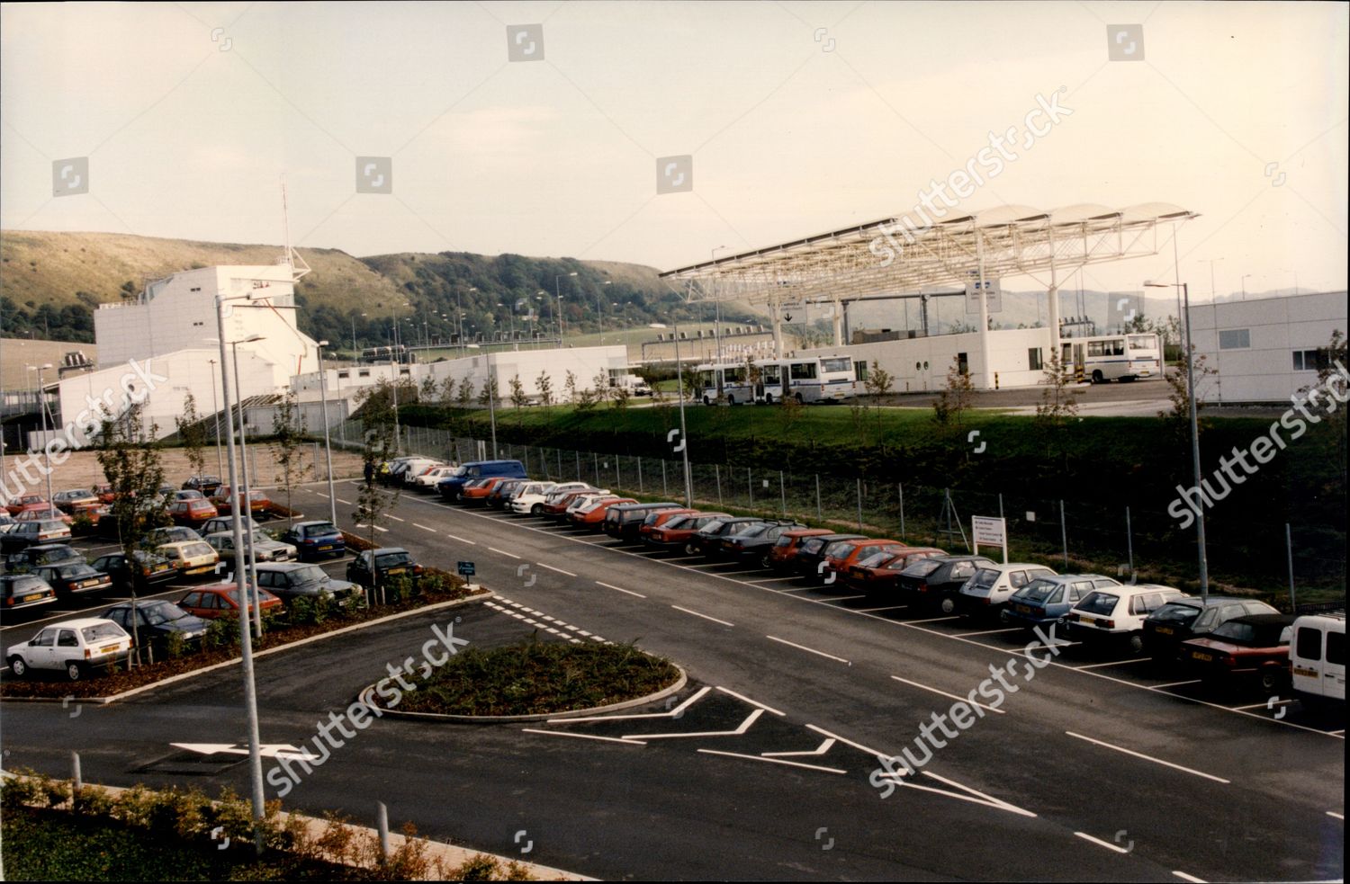 Channel Tunnel Railway Train Terminals Le Shuttle Editorial Stock Photo Stock Image Shutterstock