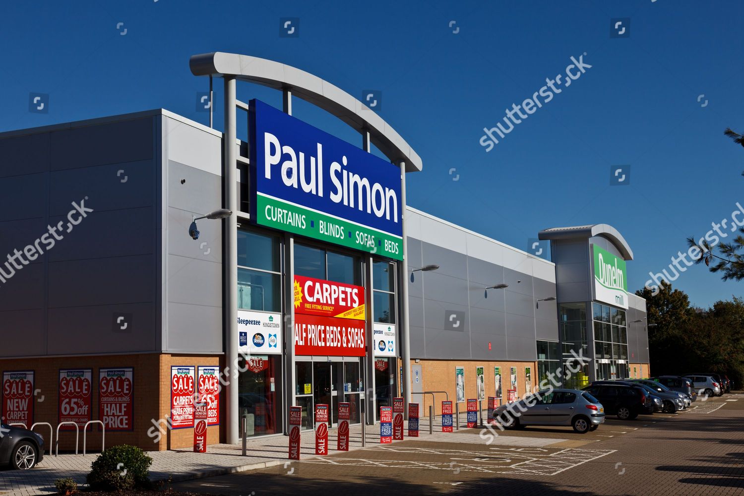 Paul Simon Dunelm Superstore Editorial Stock Photo Stock Image